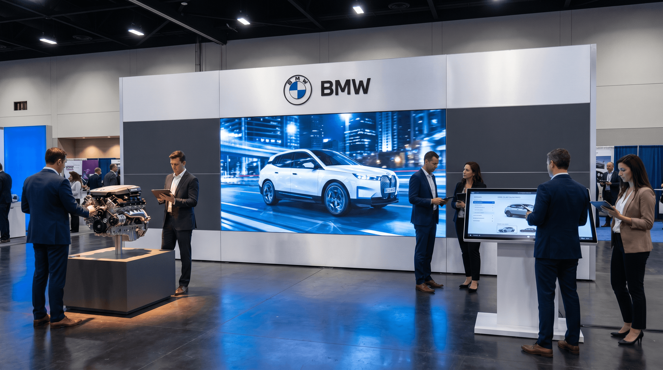 KBIS LED Video Wall Exhibit – 10x30 Technology Companies