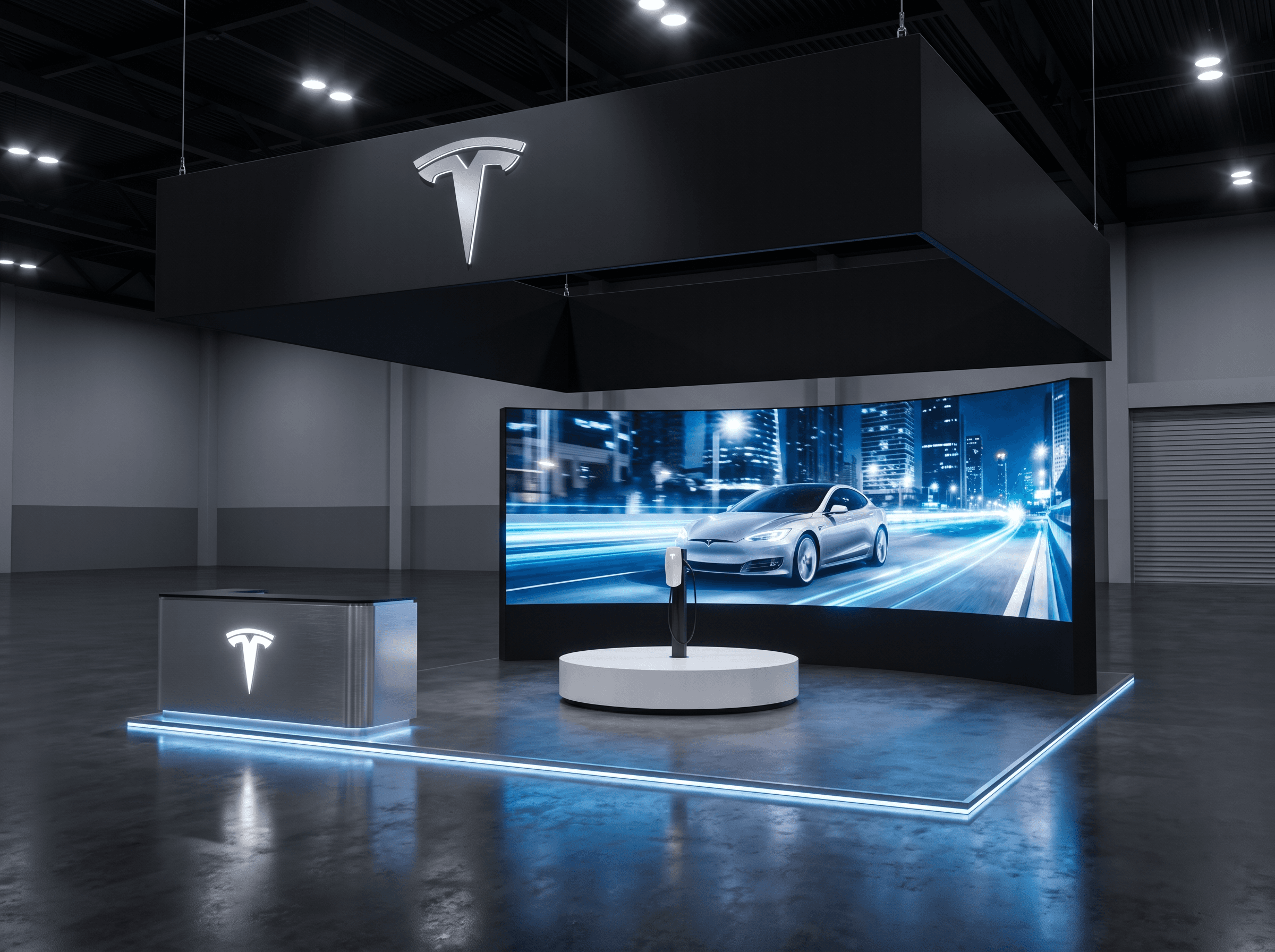 IBS 20x20 LED Video Wall Exhibit – Technology Companies