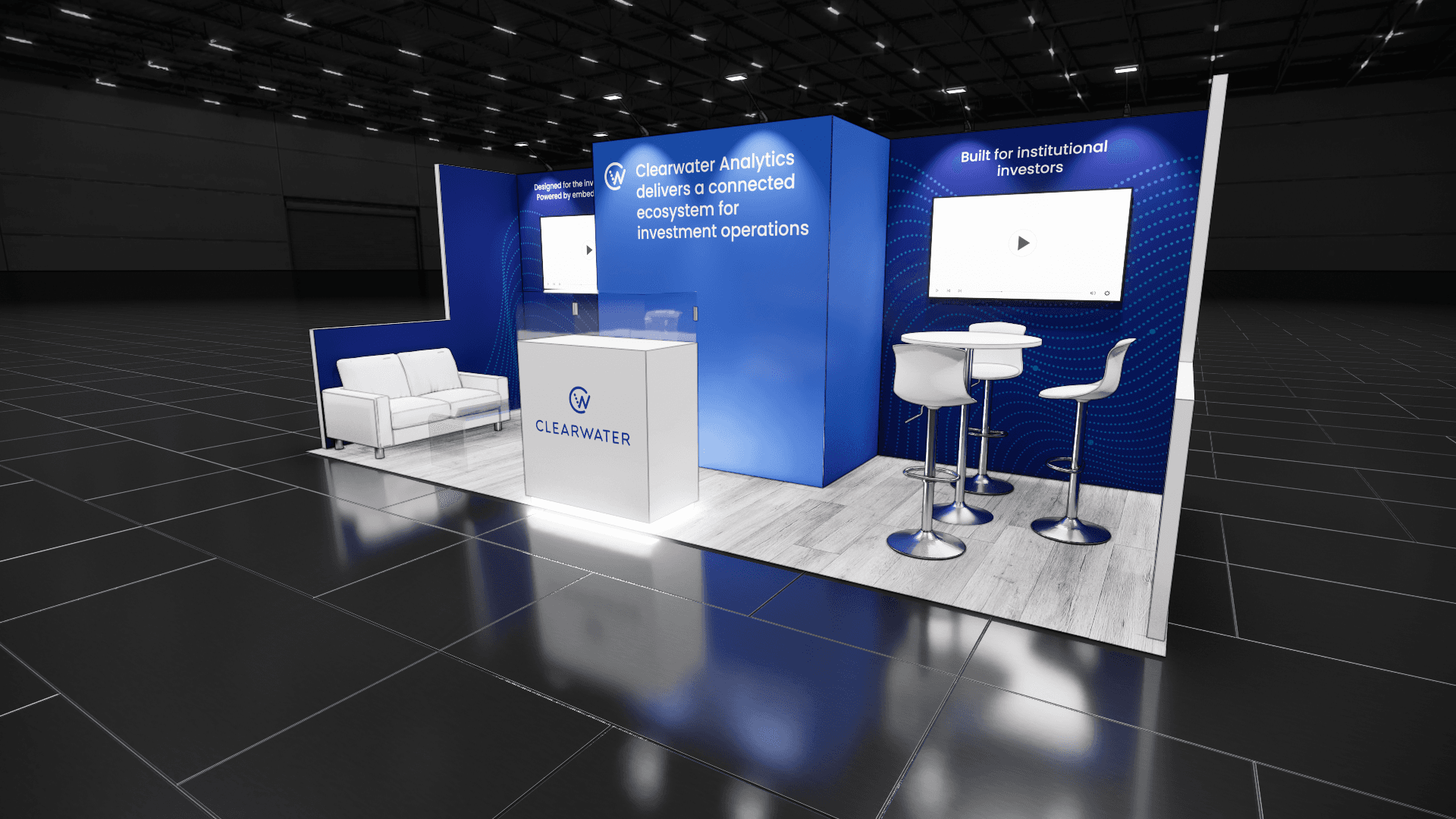8 x 20 Trade Show Display Rental — Las Vegas