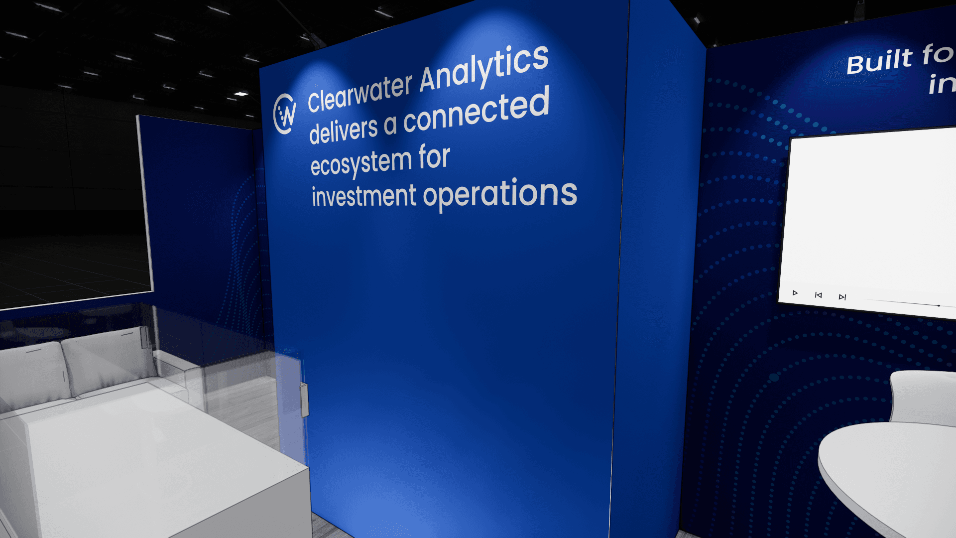 8 x 20 Trade Show Display Rental — Las Vegas