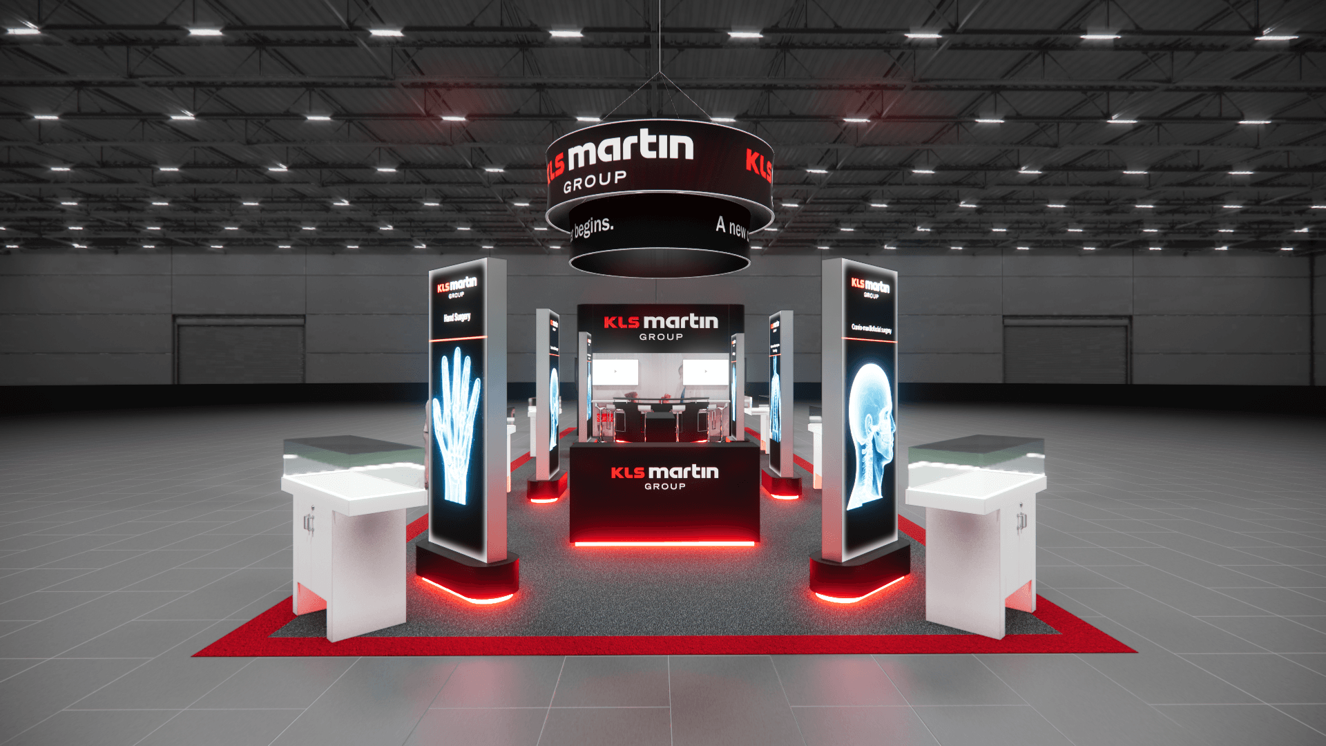 20 x 60 Island Trade Show Display — Las Vegas