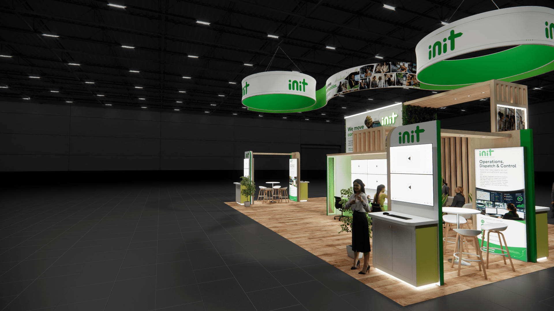 30 x 40 Island Trade Show Display — CES, Las Vegas