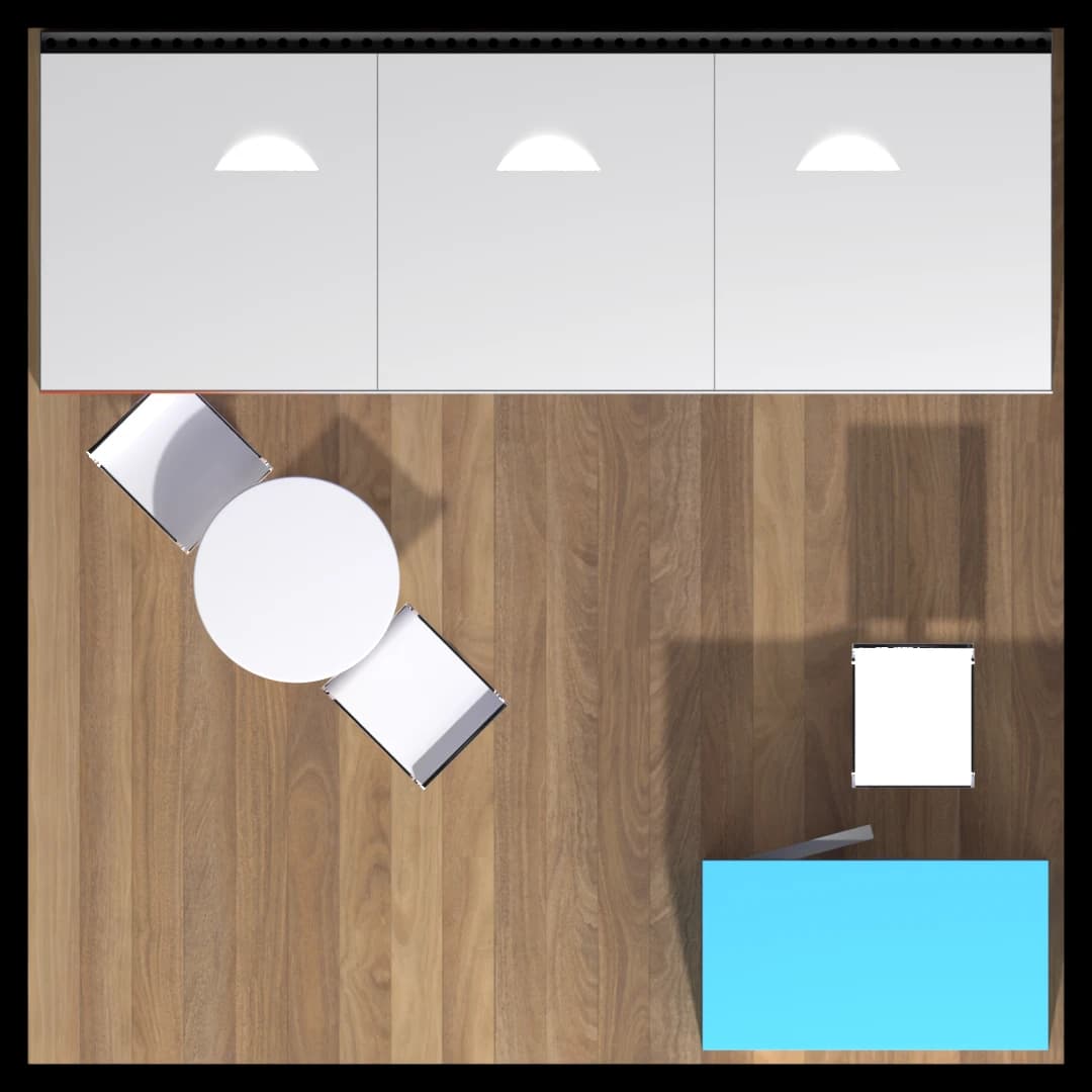 10 x 10 Inline Affordable Exhibit Rental — CES, Las Vegas