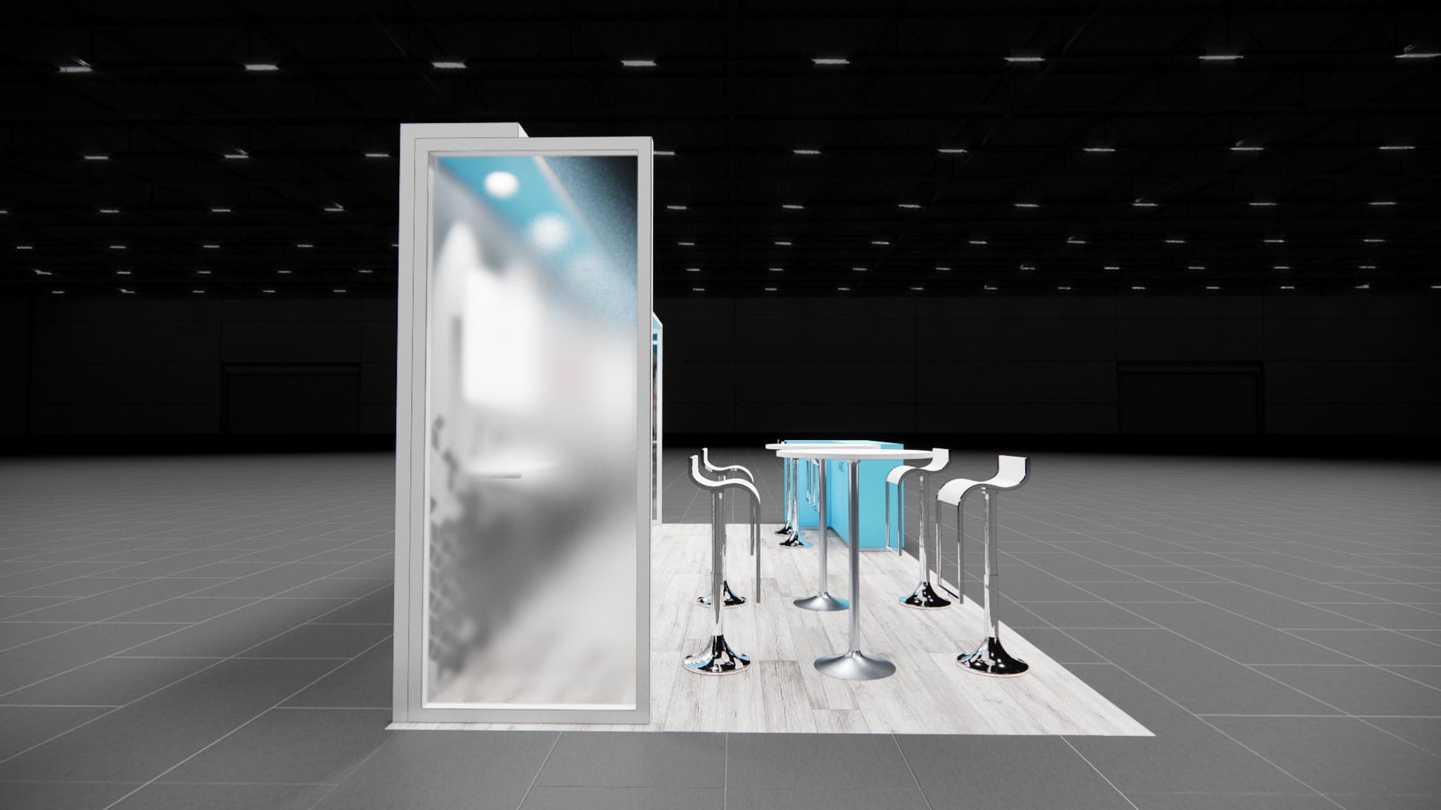 10 x 20 Inline Affordable Exhibit Rental — CES, Las Vegas