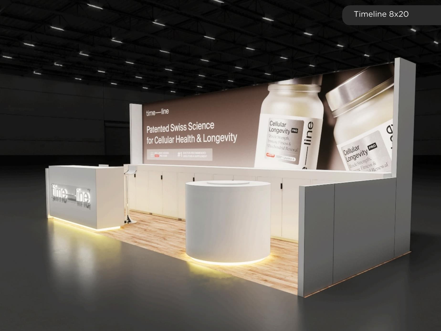 8 x 20 Inline Exhibit Rental — IAAPA Expo, Orlando