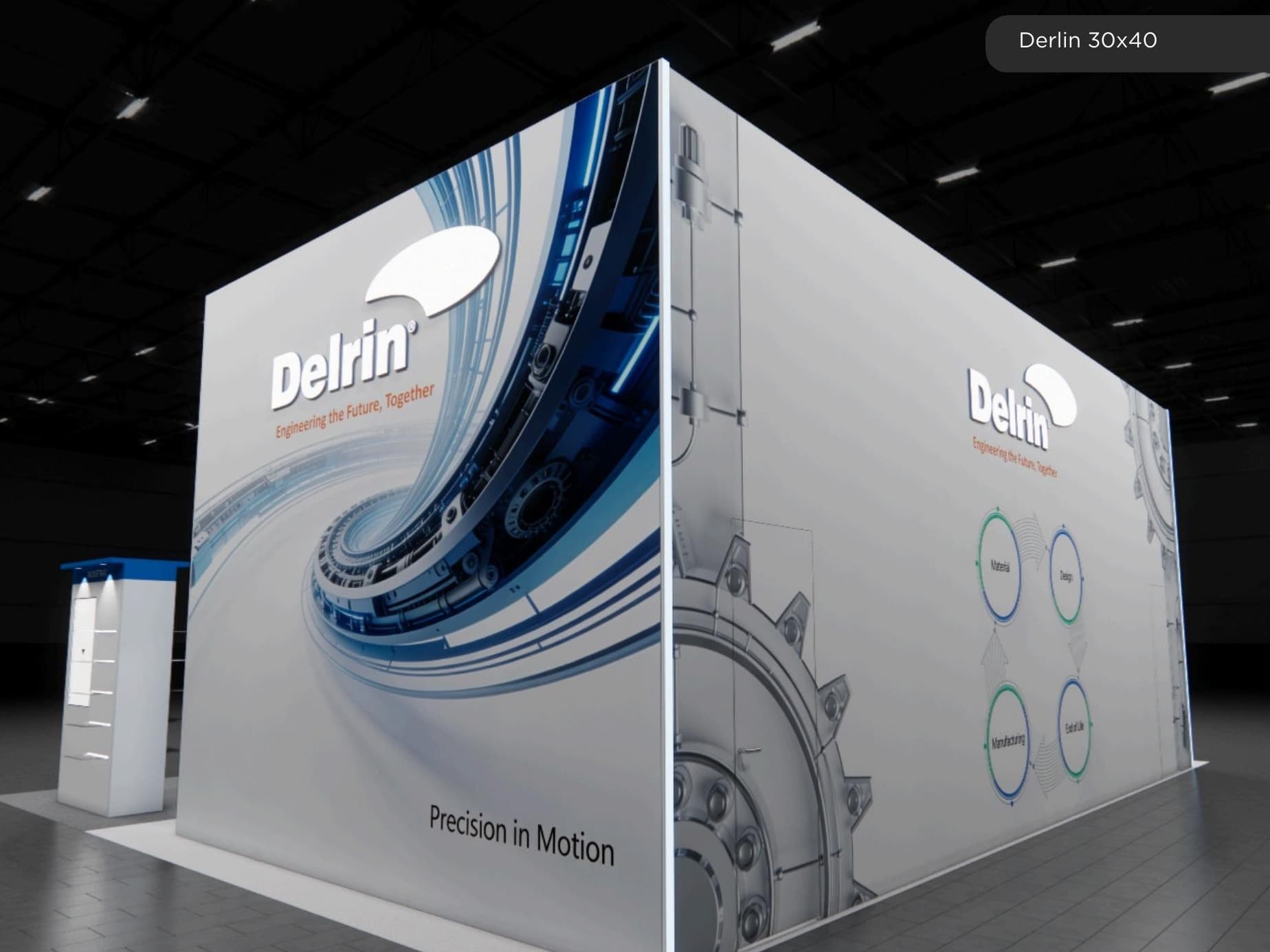 30 x 40 Double-Deck Exhibit Rental — IAAPA Expo, Orlando