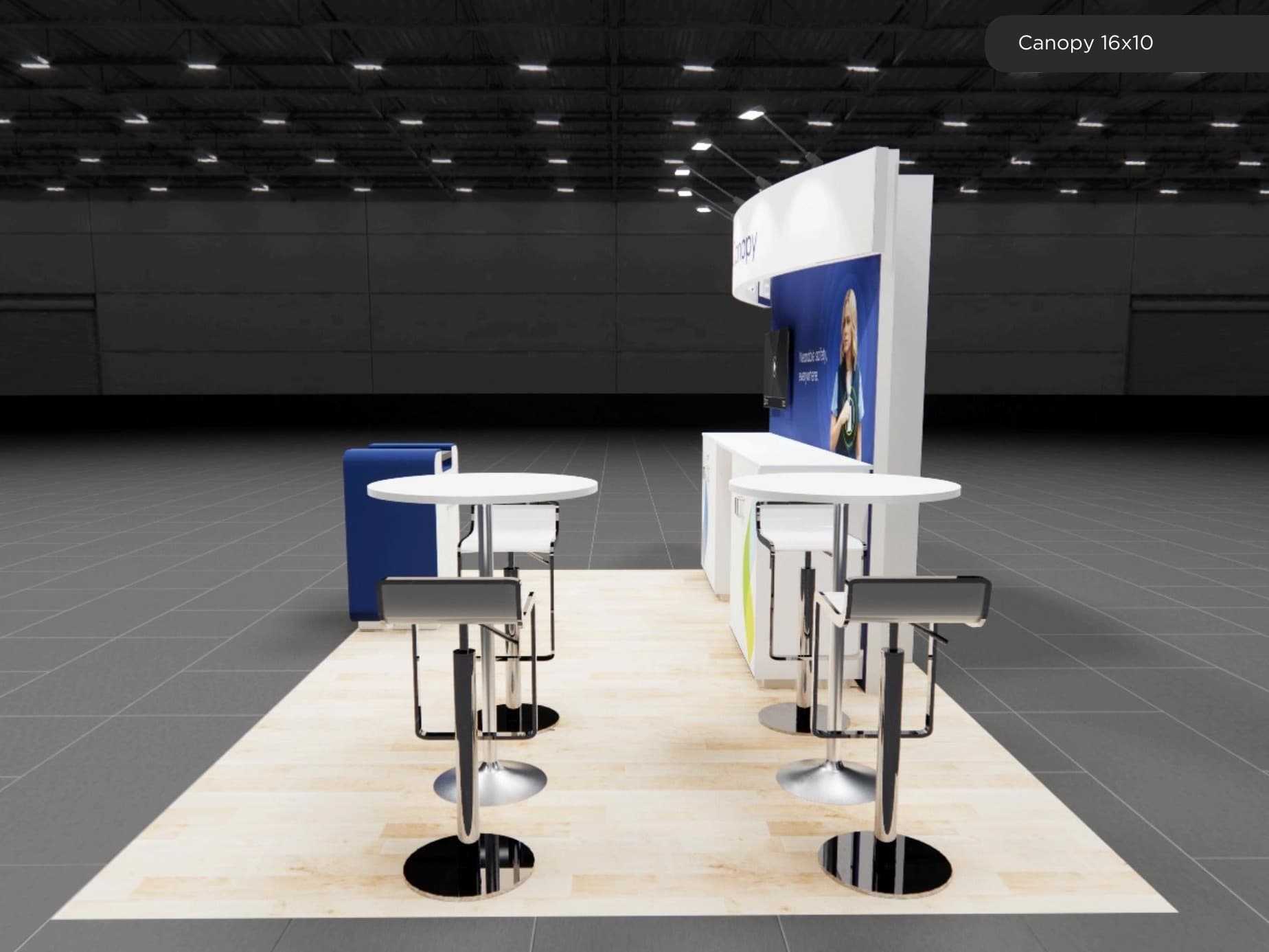 16 x 10 Inline Exhibit Rental — InfoComm, Las Vegas