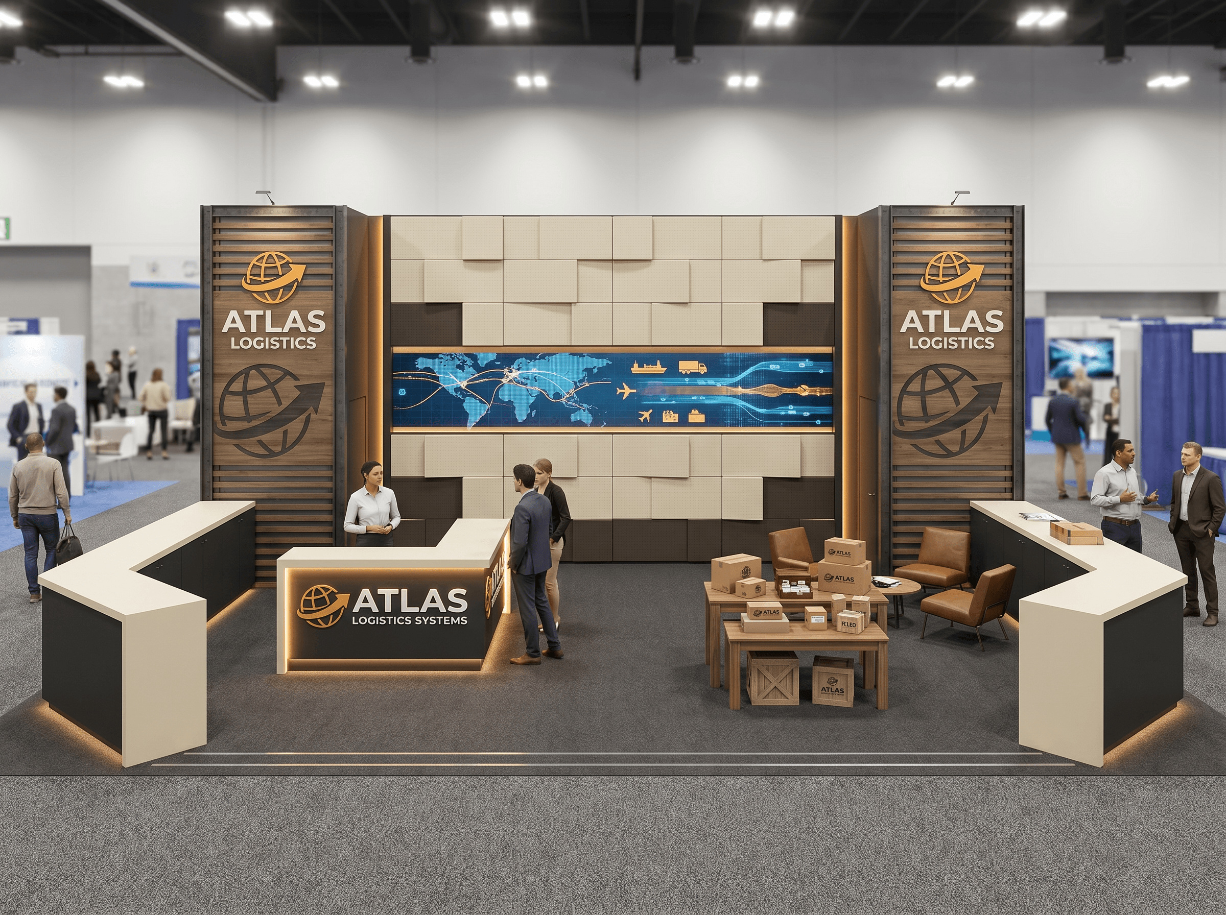 10 x 30 Exhibit Rental
