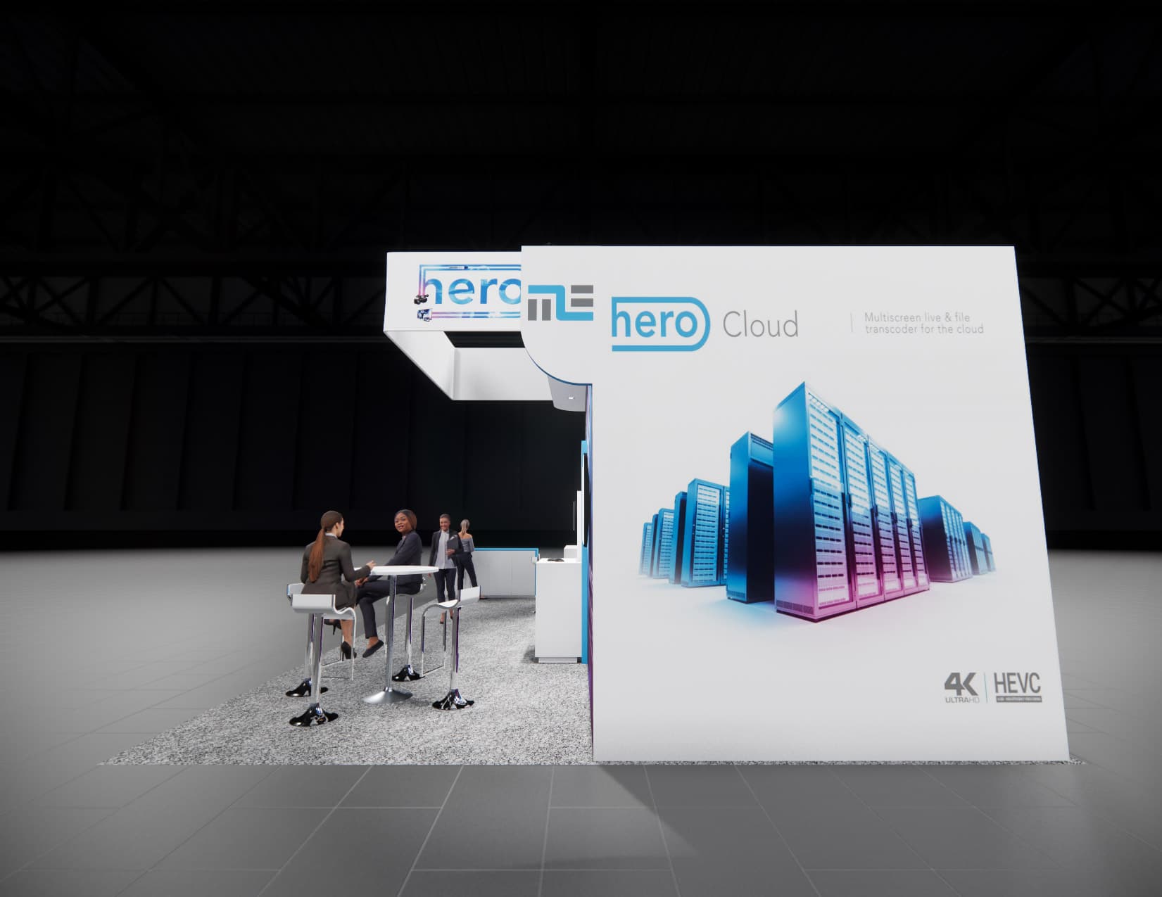 20 x 30 Island Exhibit Rental — OTC, Houston