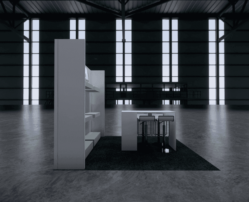 10 x 10 Inline Exhibit Rental — CES, Las Vegas
