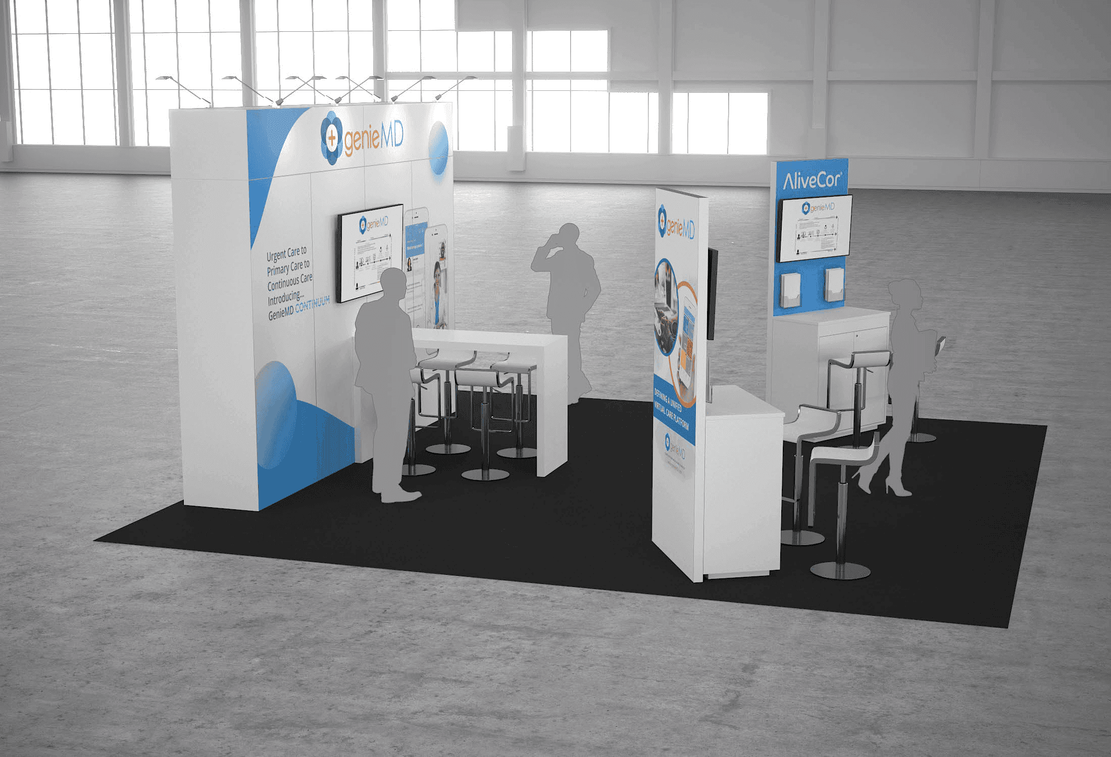 20 x 20 Island Exhibit Rental — Global Pet Expo, Orlando