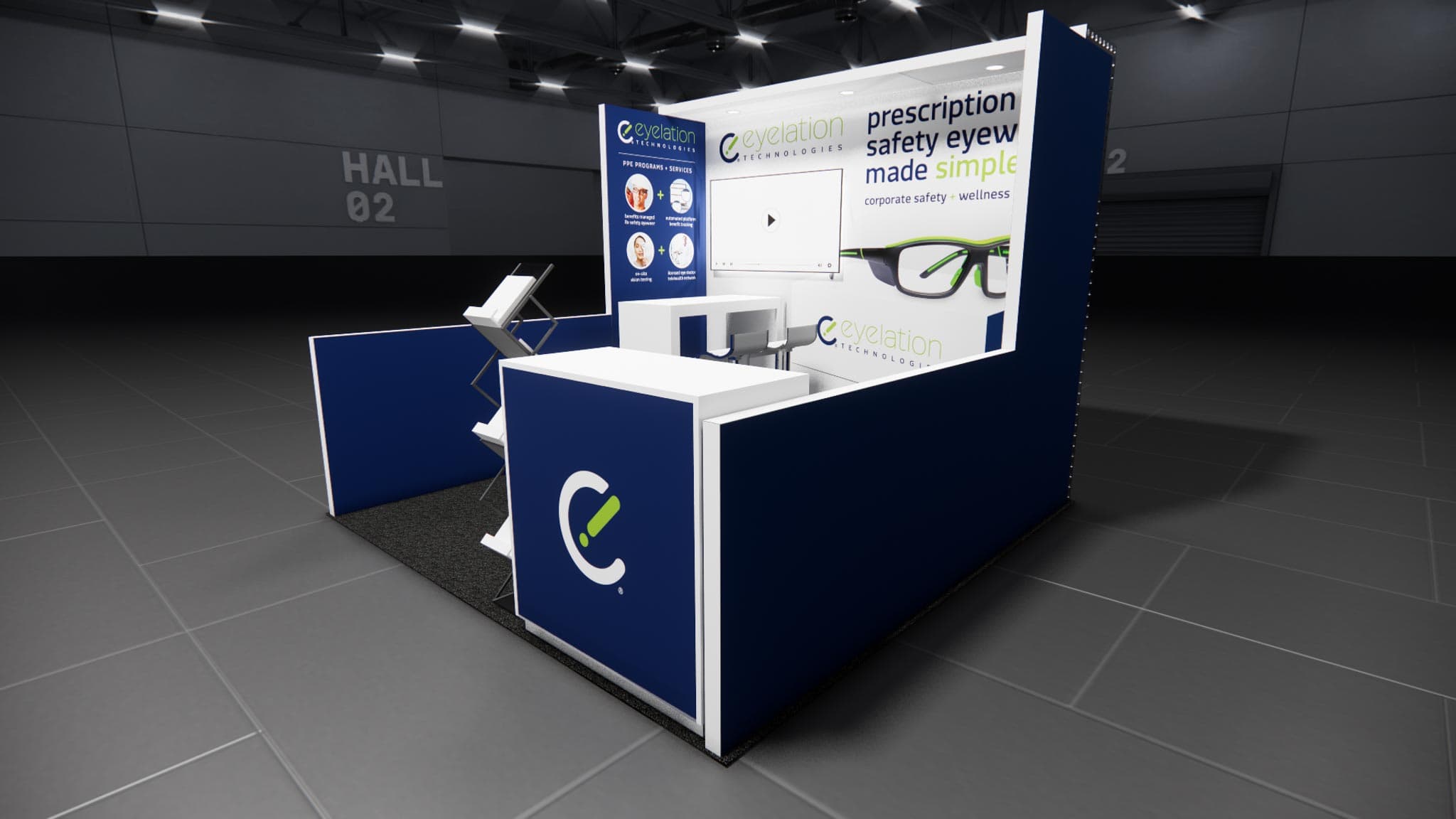 10 x 10 Inline Exhibit Rental — CES, Las Vegas
