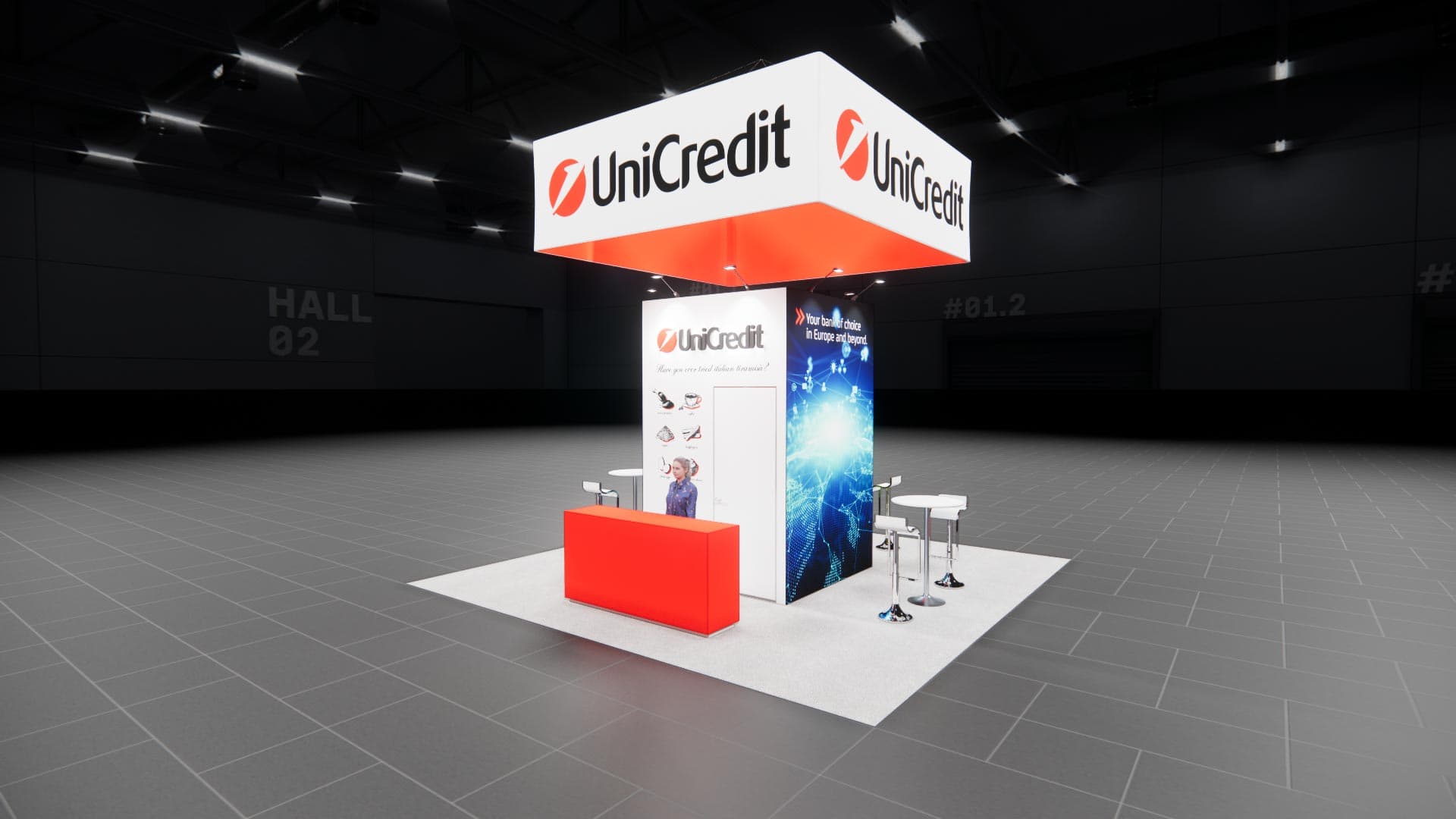 20 x 20 Island Exhibit Rental — Global Pet Expo, Orlando