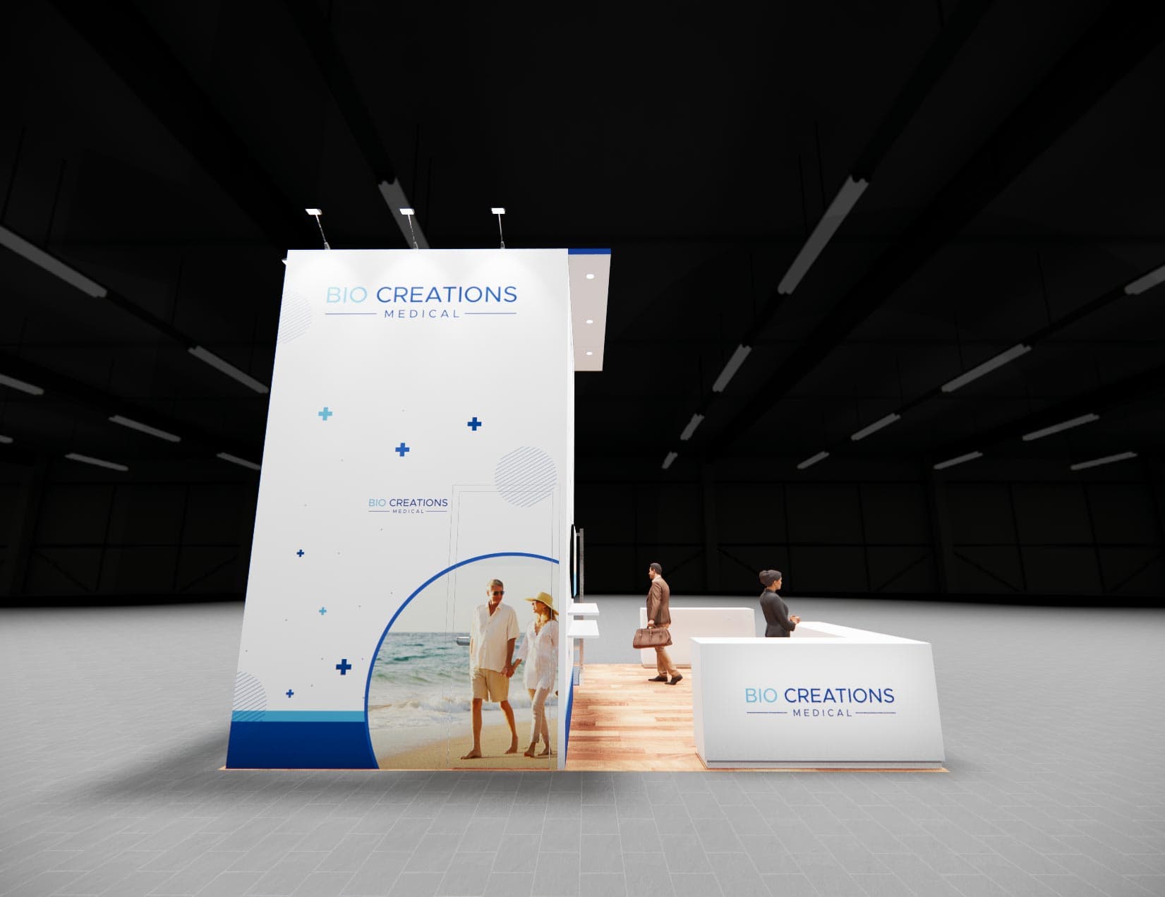 20 x 20 Island Exhibit Rental — Global Pet Expo, Orlando