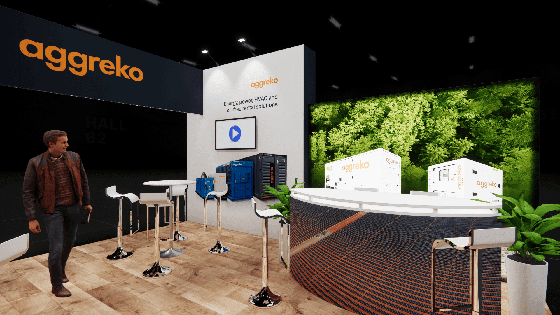 20 x 20 Island Exhibit Rental — Global Pet Expo, Orlando