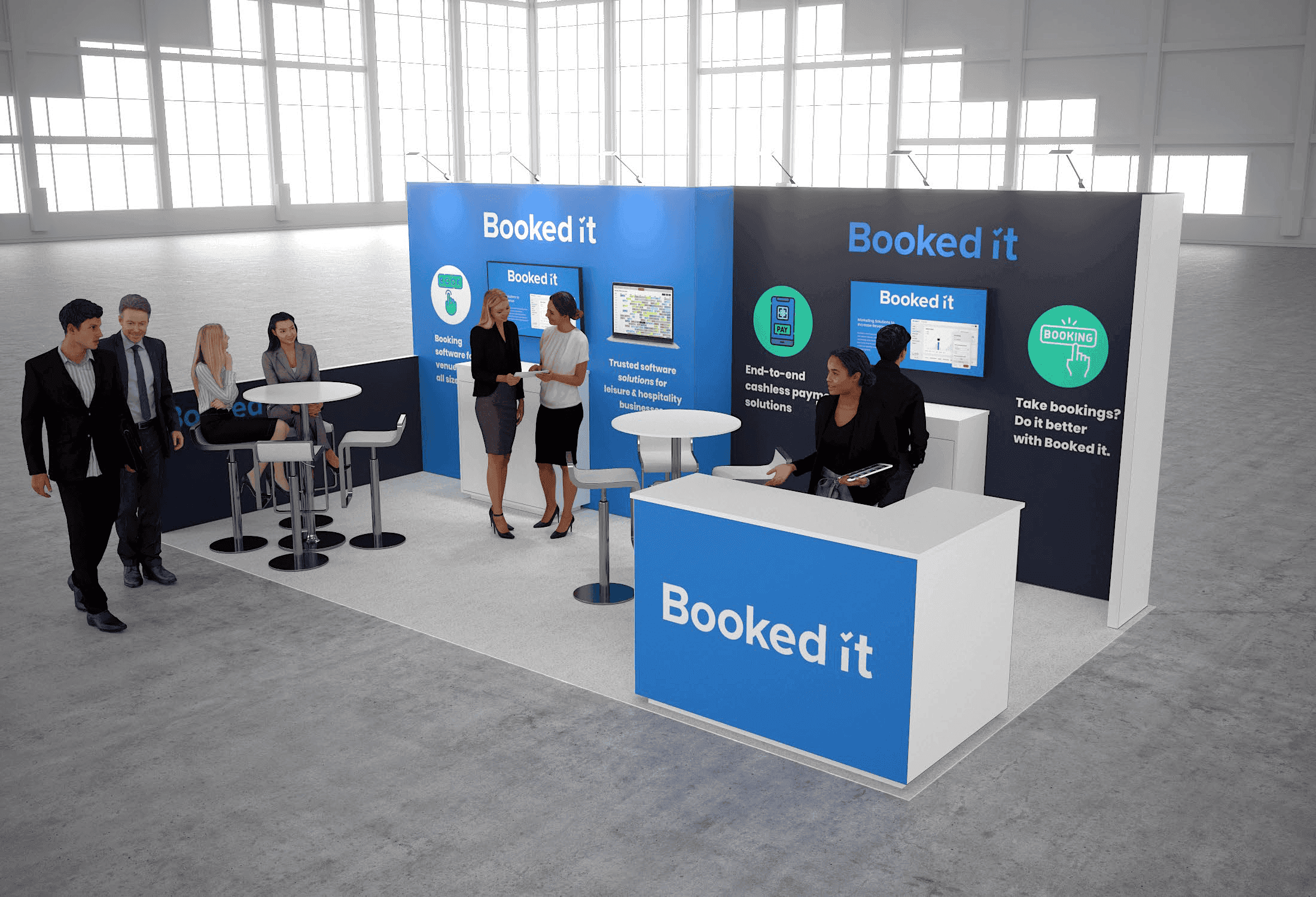 10 x 20 Inline Exhibit Rental — KBIS, Orlando