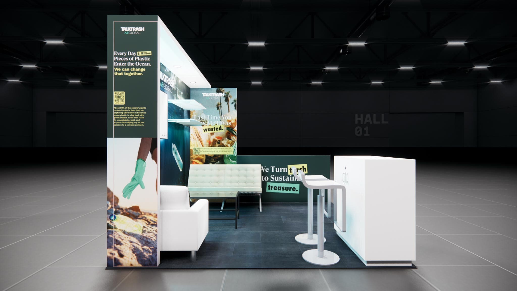 10 x 10 Inline Exhibit Rental — Global Pet Expo, Orlando
