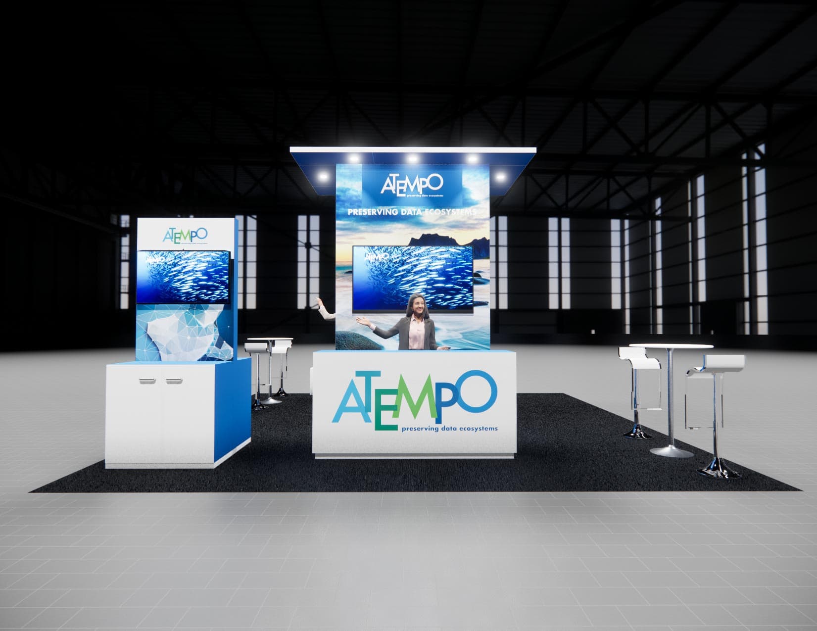 20 x 20 Island Exhibit Rental — Global Pet Expo, Orlando