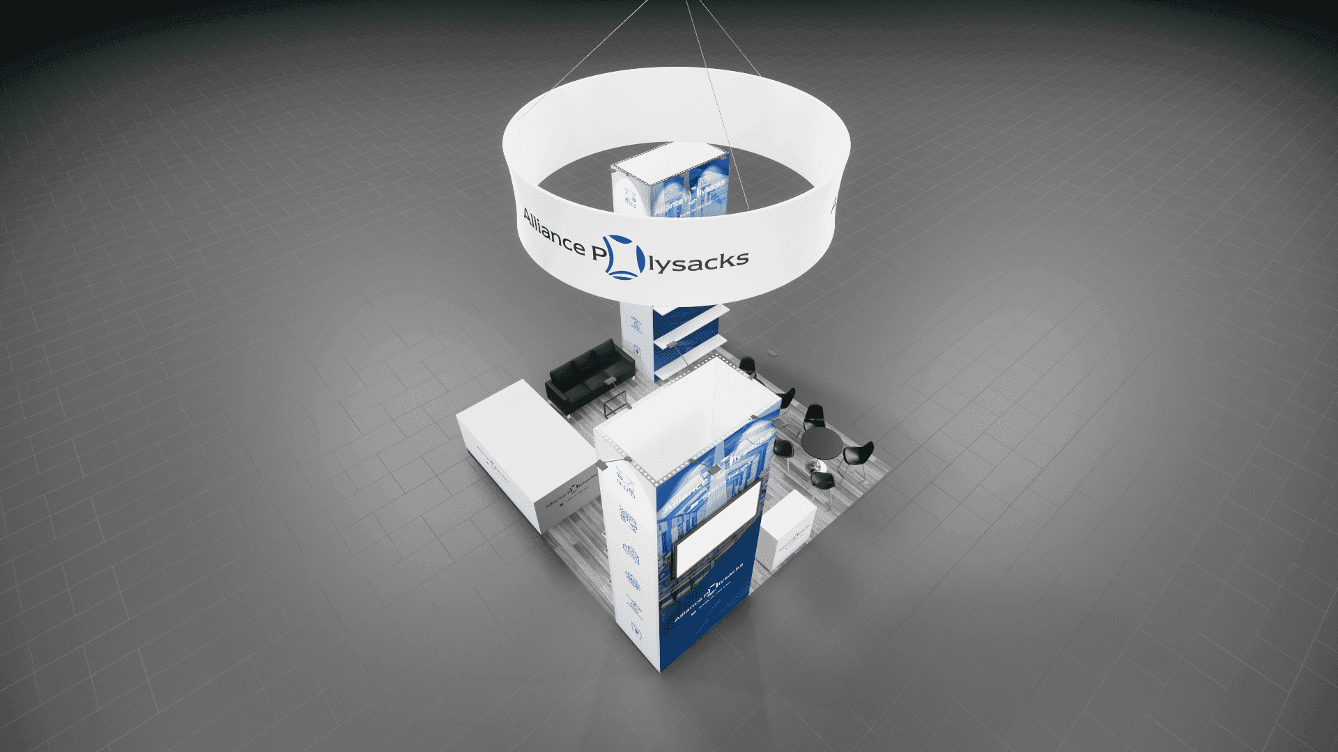 20 x 20 Island Exhibit Rental — InfoComm, Las Vegas