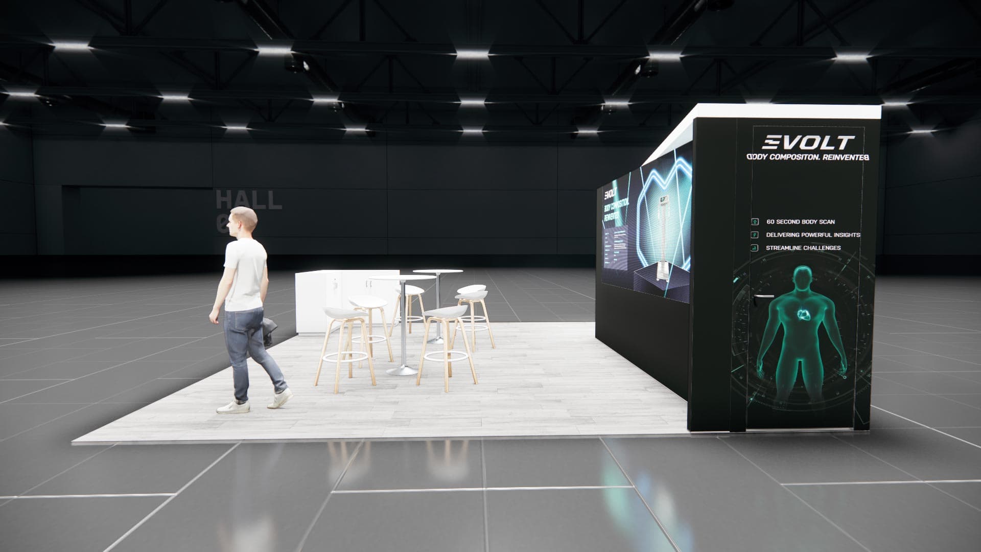 20 x 20 Island Exhibit Rental — MODEX, Atlanta