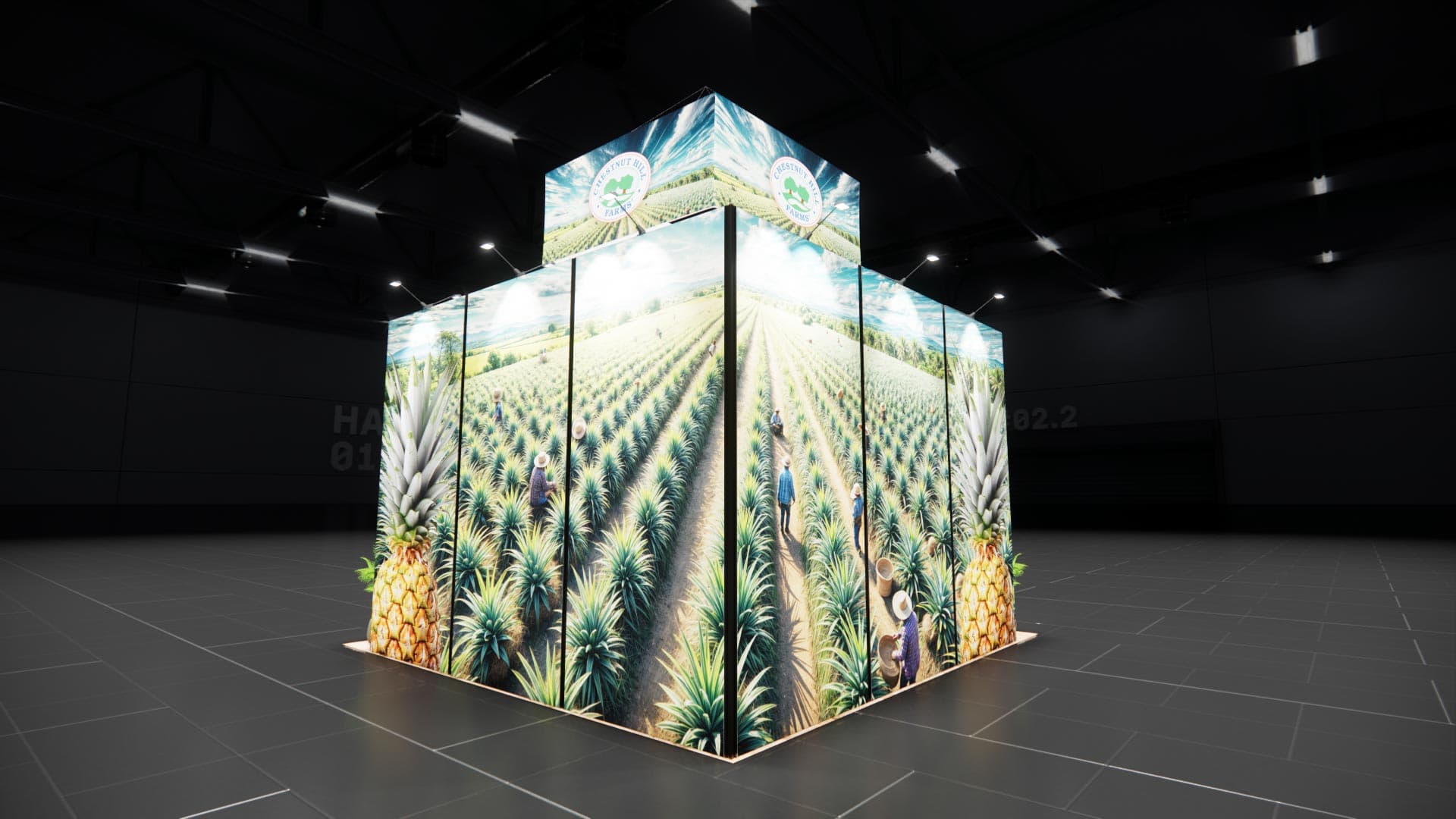 20 x 20 Island Exhibit Rental — Global Pet Expo, Orlando