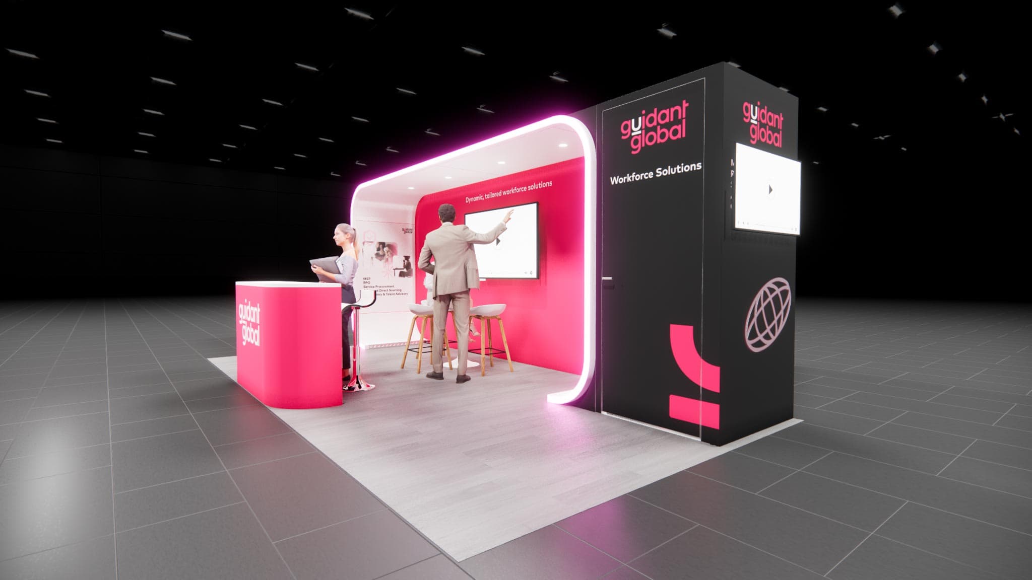 10 x 20 Inline Exhibit Rental — SHOT Show, Las Vegas