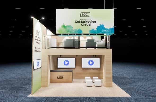 20 x 20 Double-Deck Exhibit Rental — IAAPA Expo, Orlando
