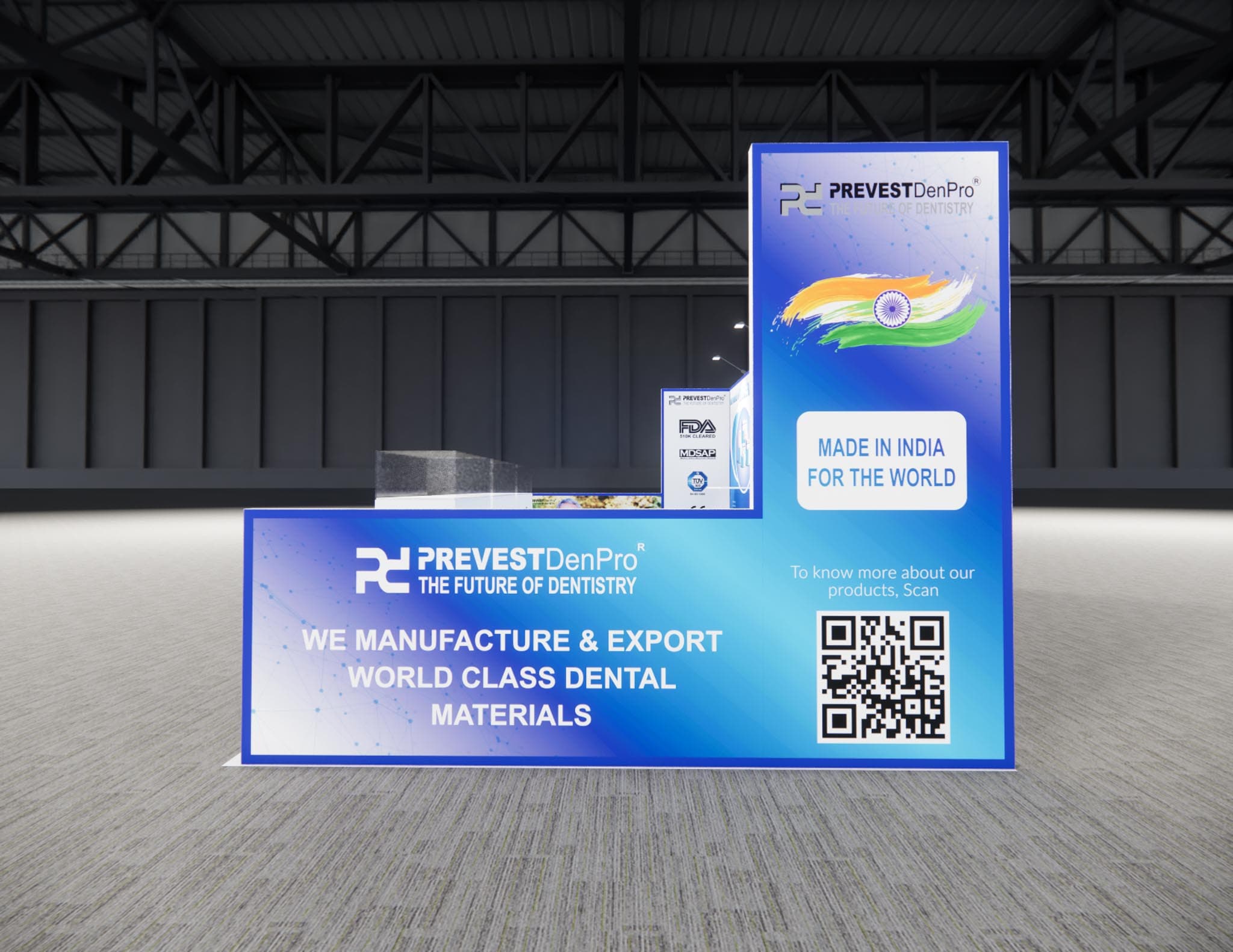 10 x 20 Inline Exhibit Rental — NAB Show, Las Vegas