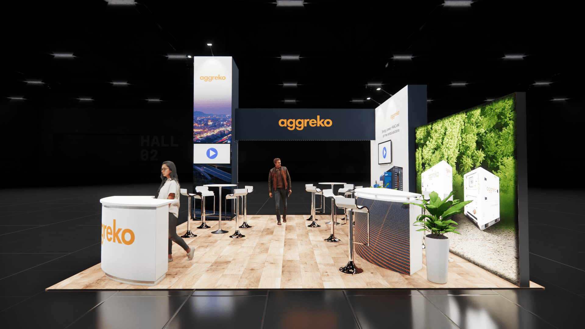 20 x 20 Island Exhibit Rental — Global Pet Expo, Orlando