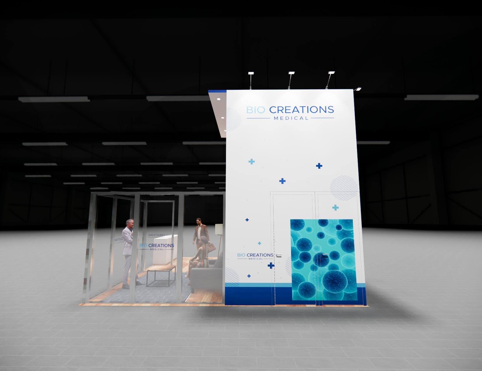 20 x 20 Island Exhibit Rental — Global Pet Expo, Orlando