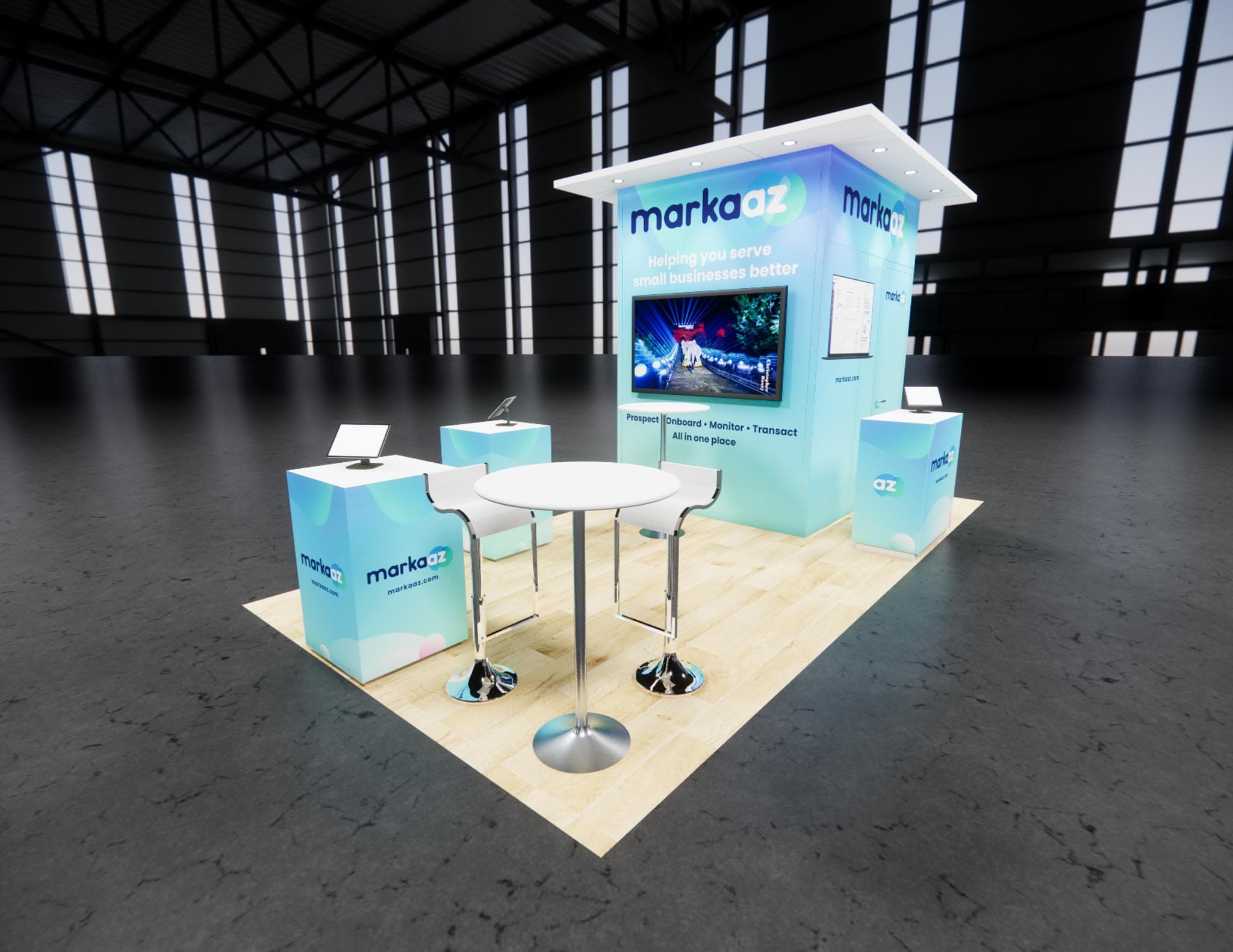 10 x 20 Inline Exhibit Rental — IBS, Las Vegas