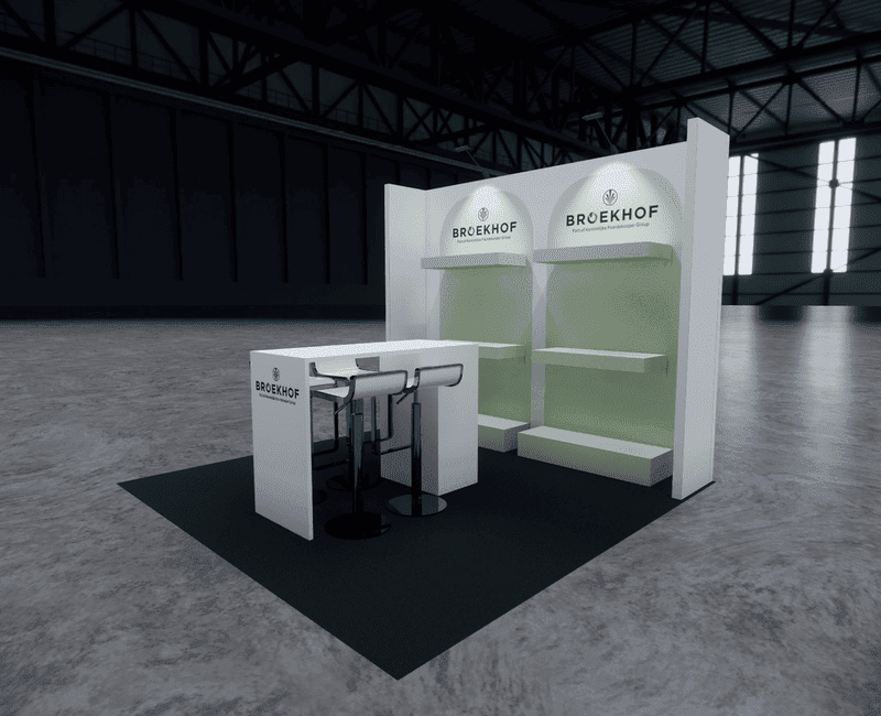 10 x 10 Inline Exhibit Rental — CES, Las Vegas