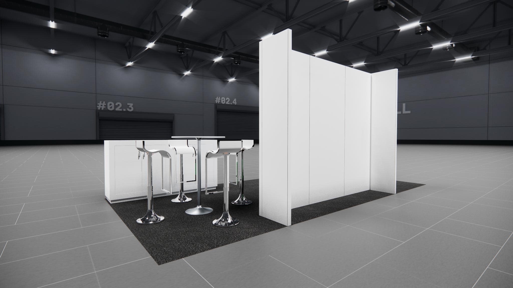 10 x 20 Inline Exhibit Rental — MODEX, Atlanta