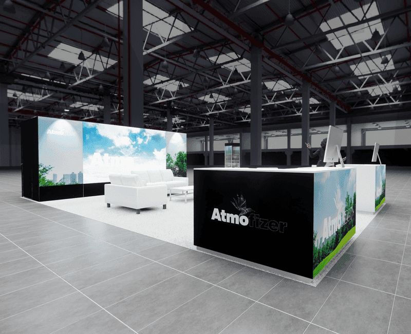 20 x 30 Island Exhibit Rental — SEMA Show, Las Vegas