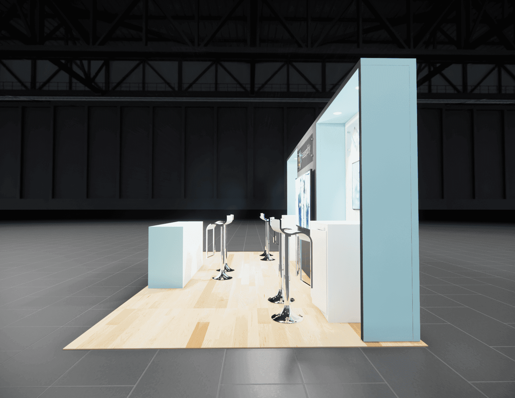 10 x 20 Inline Exhibit Rental — NAB Show, Las Vegas