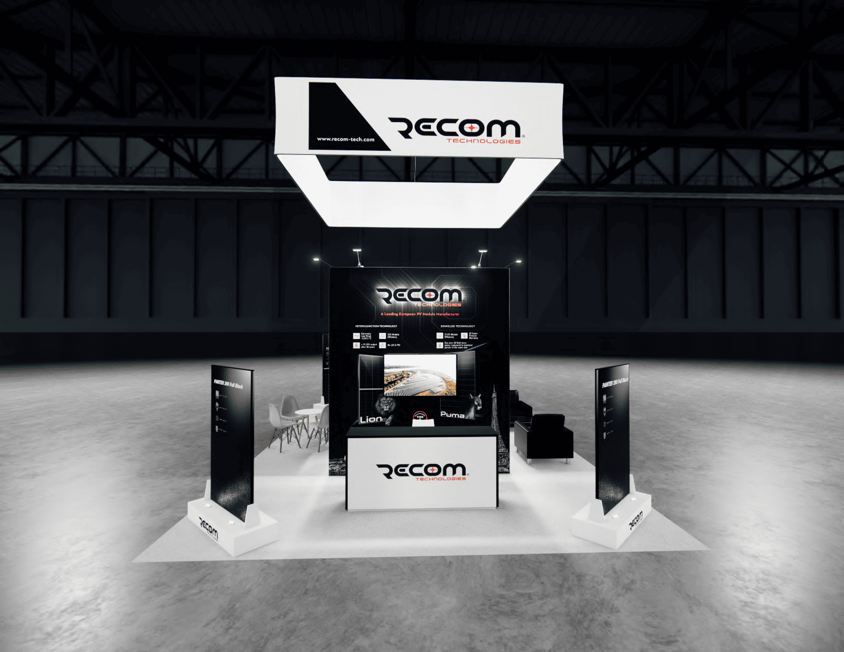 20 x 30 Island Exhibit Rental — PACK EXPO Las Vegas, Las Vegas
