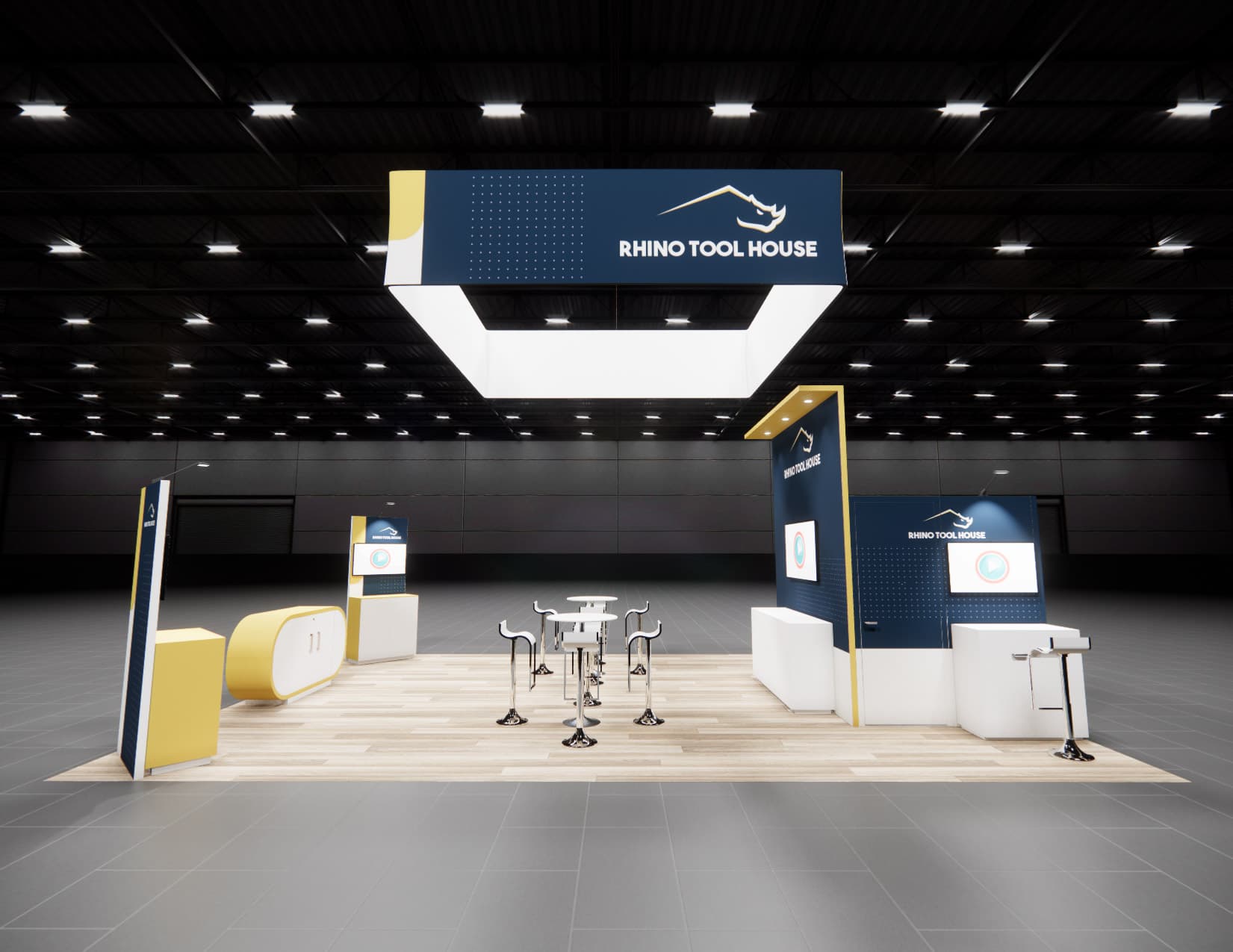 20 x 30 Island Exhibit Rental — SEMA Show, Las Vegas