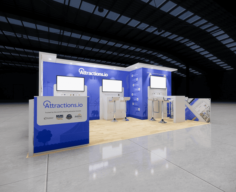 10 x 20 Inline Exhibit Rental — IAAPA Expo, Orlando