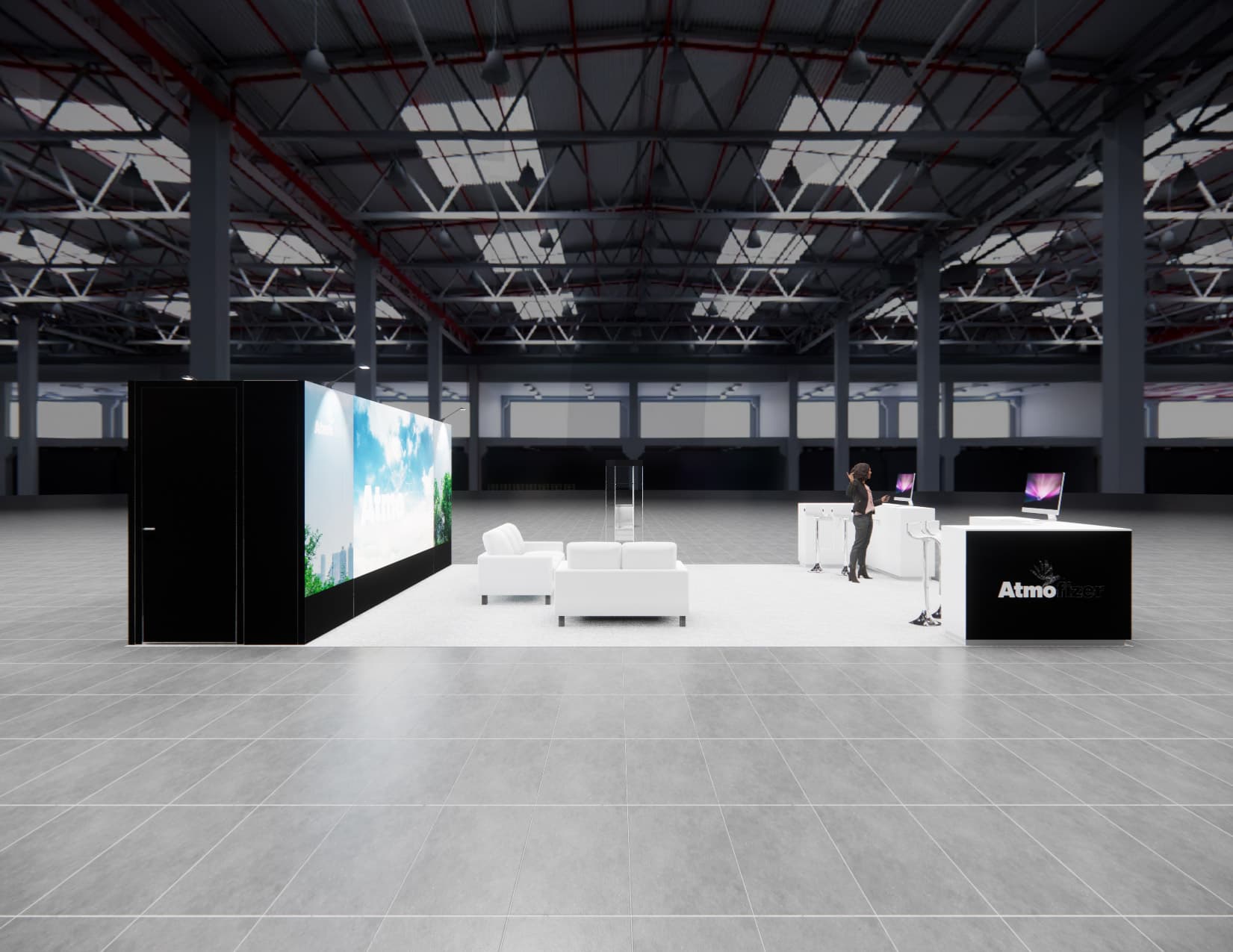 20 x 30 Island Exhibit Rental — IPPE, Atlanta