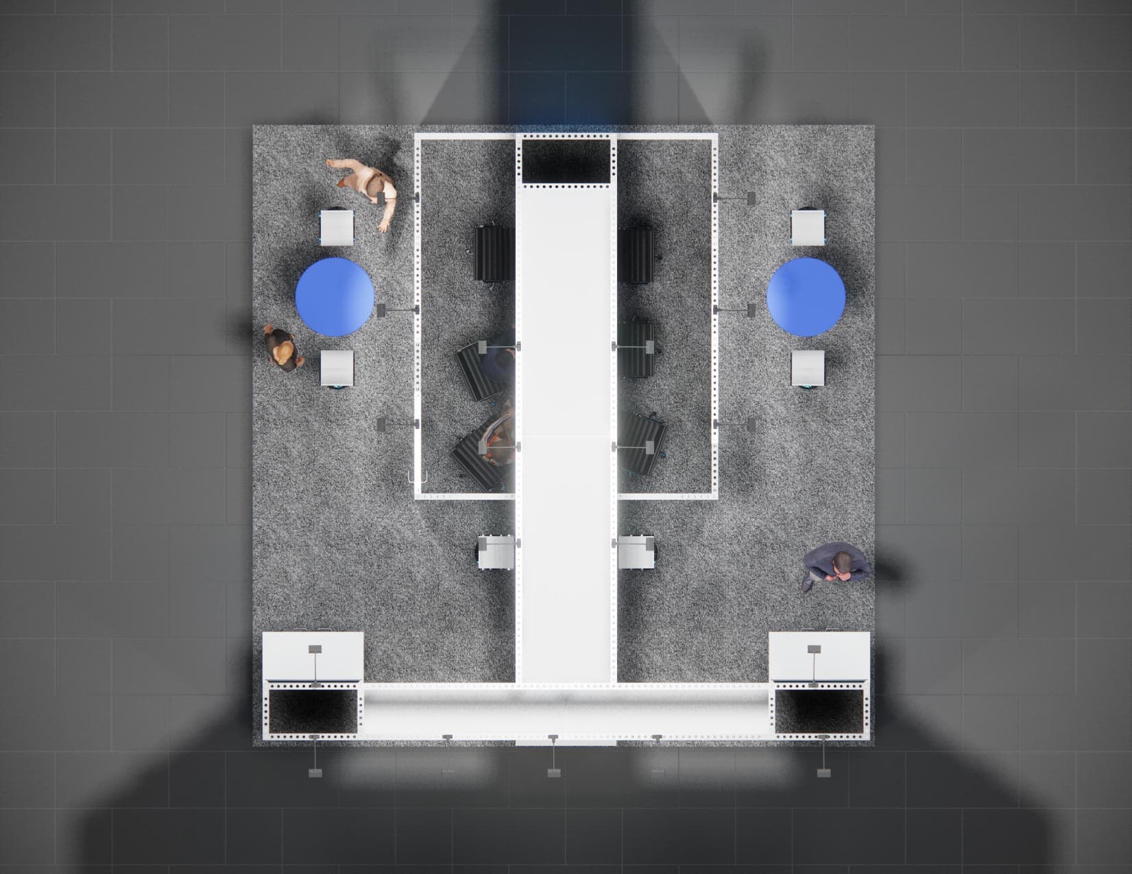 20 x 20 Island Exhibit Rental — Global Pet Expo, Orlando
