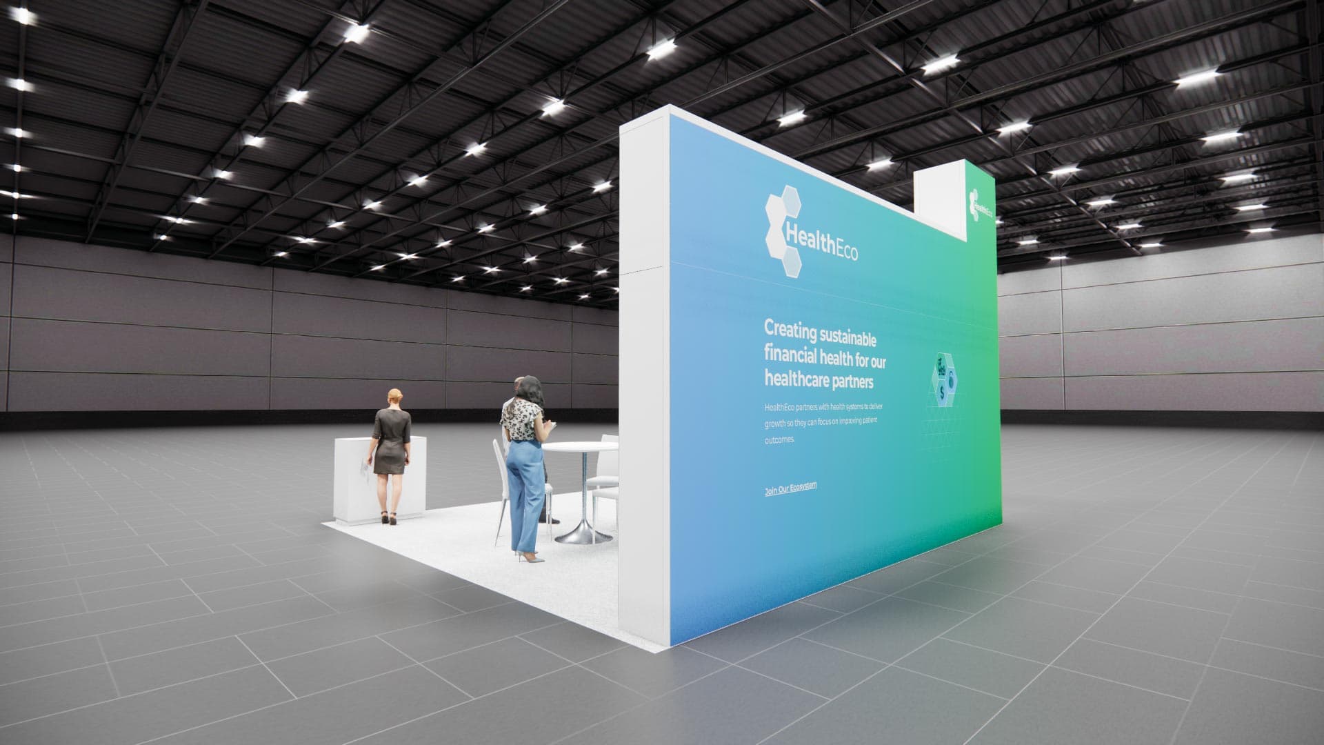 20 x 20 Island Exhibit Rental — Global Pet Expo, Orlando
