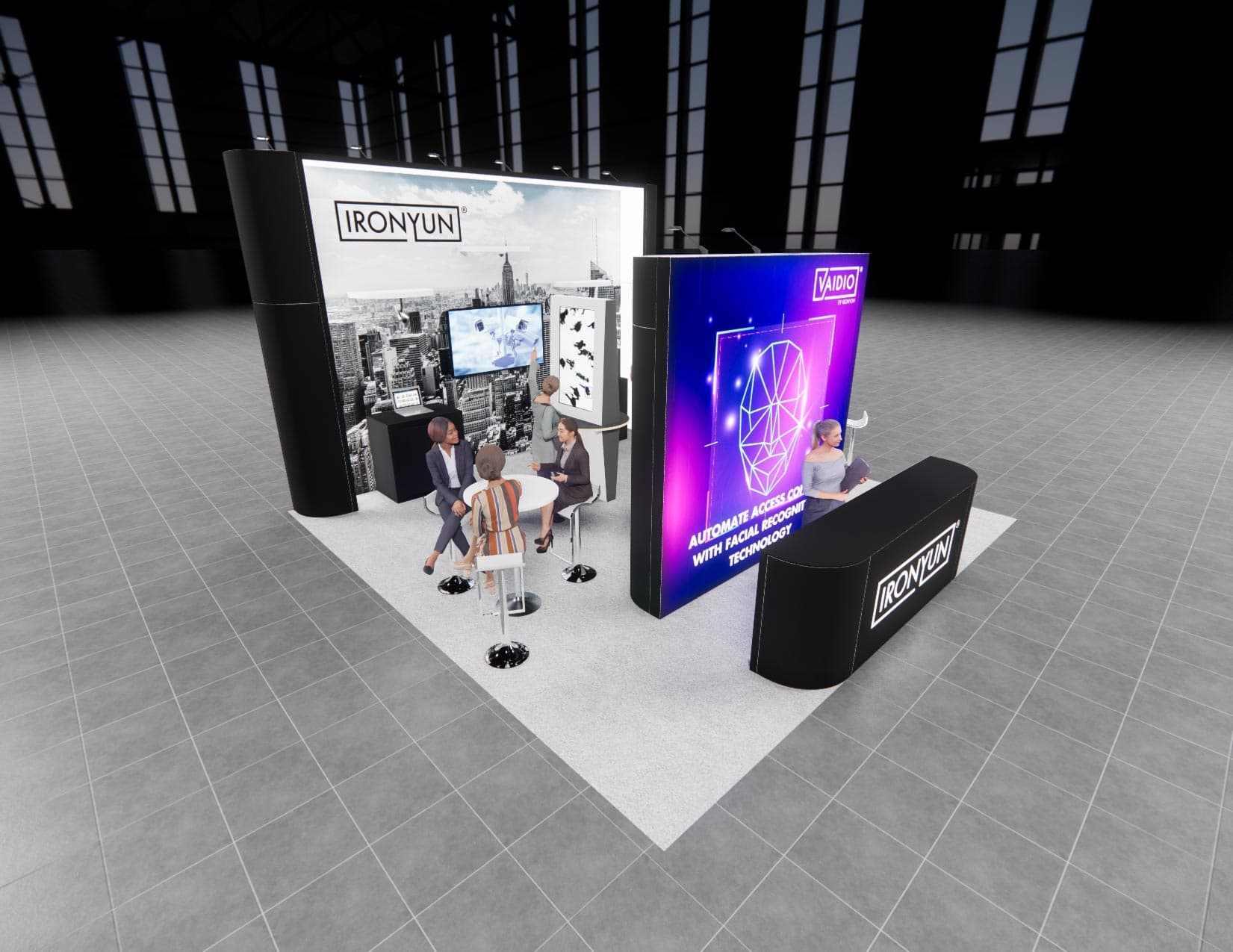 20 x 20 Island Exhibit Rental — Global Pet Expo, Orlando