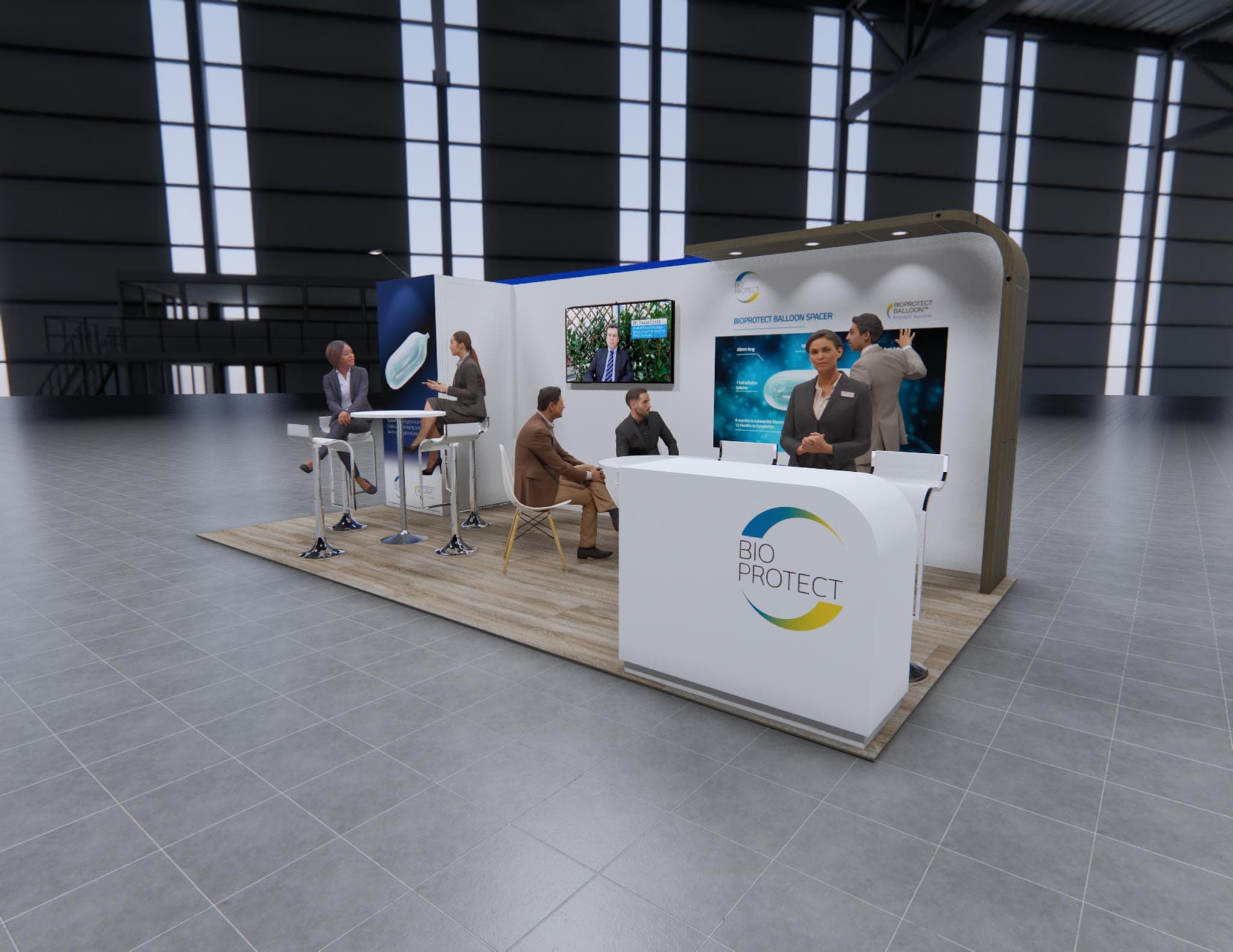 10 x 20 Inline Exhibit Rental — NAB Show, Las Vegas