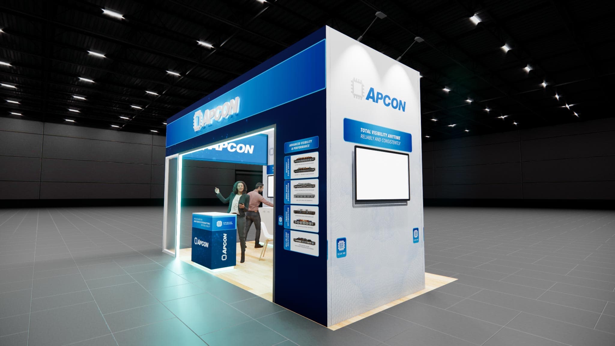 10 x 20 Inline Exhibit Rental — NAB Show, Las Vegas