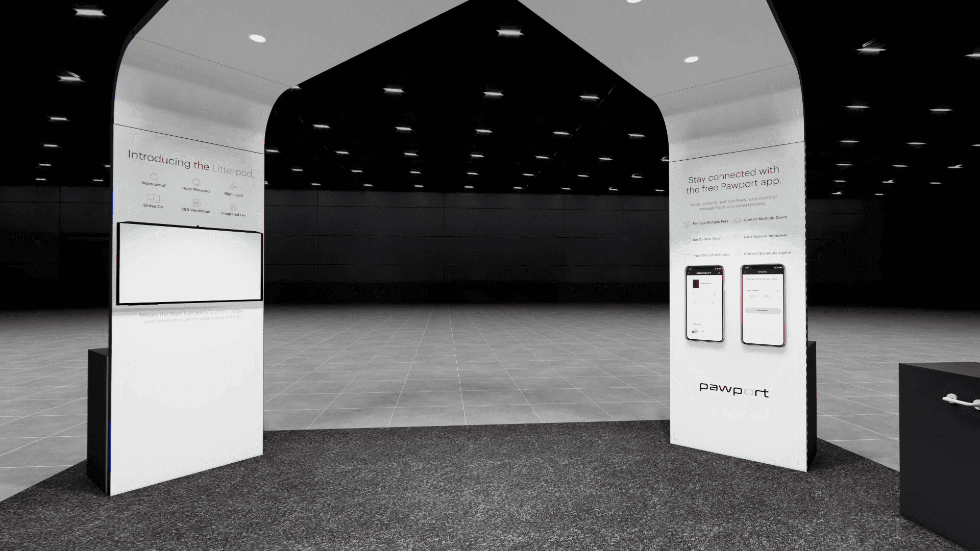 20 x 20 Island Exhibit Rental — InfoComm, Las Vegas
