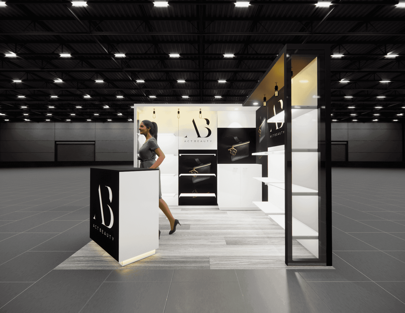 10 x 10 Exhibit Rental — CES, Las Vegas