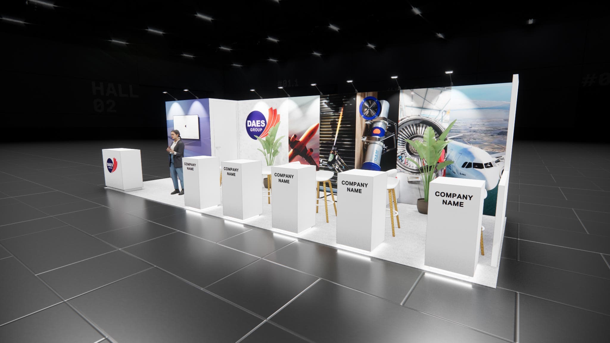 10 x 20 Inline Exhibit Rental — IAAPA Expo, Orlando