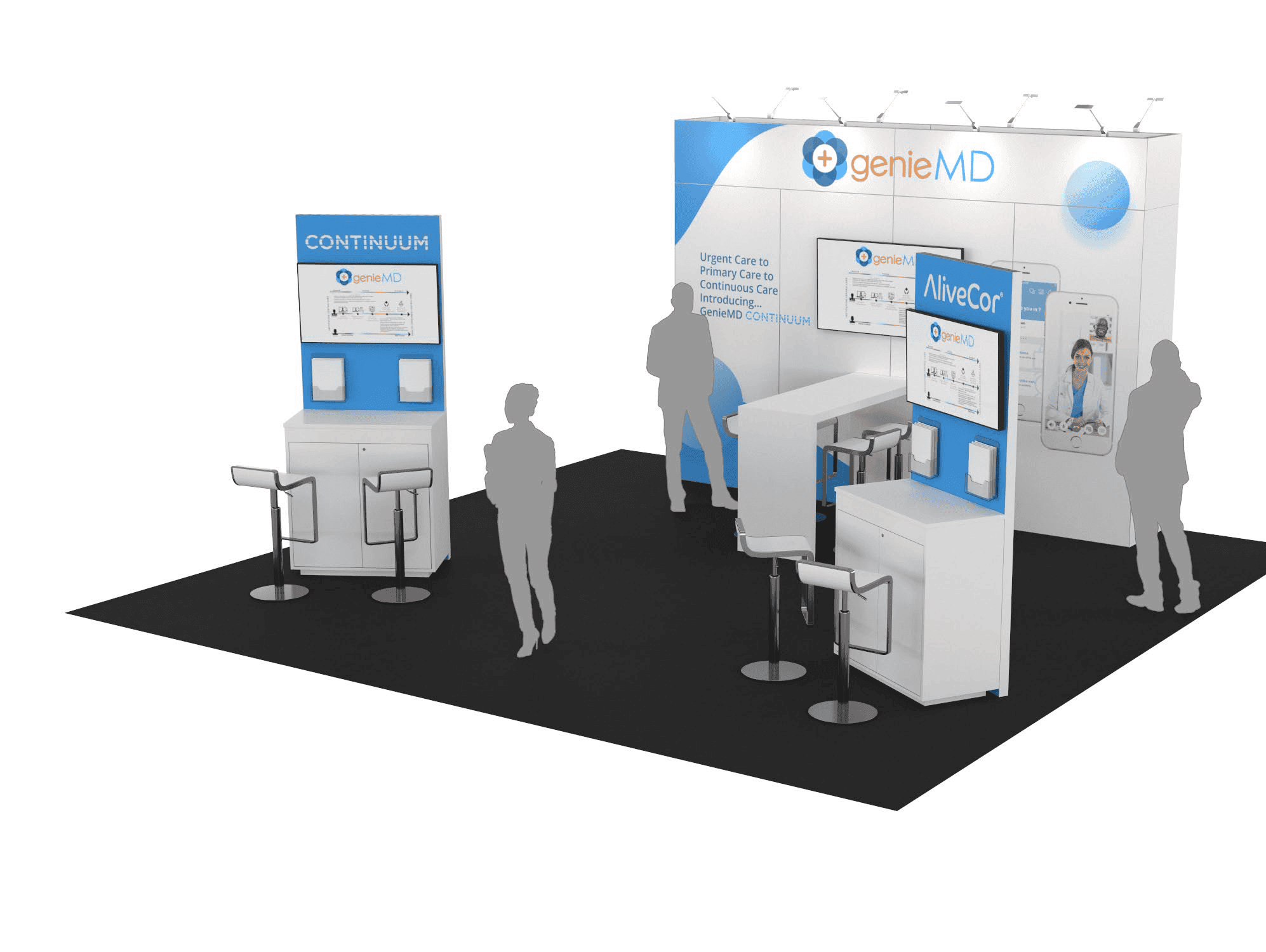 20 x 20 Island Exhibit Rental — Global Pet Expo, Orlando