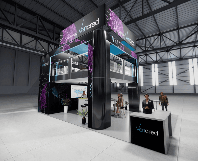 20 x 30 Island Exhibit Rental — OTC, Houston