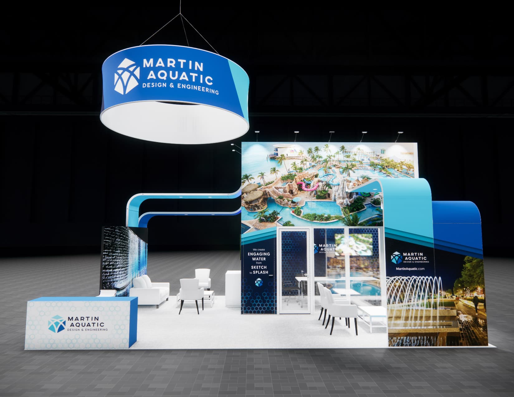 20 x 30 Island Exhibit Rental — PACK EXPO Las Vegas, Las Vegas